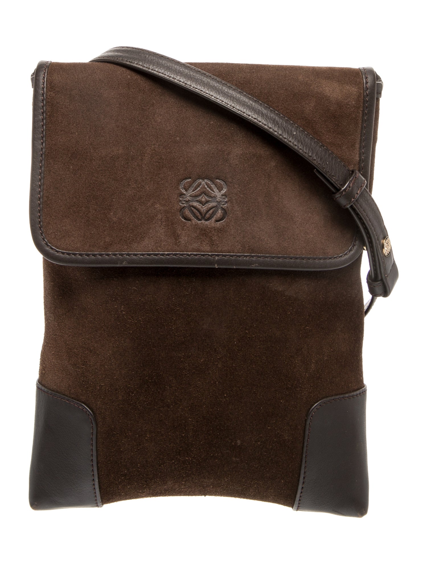 Loewe Suede Messenger Bag