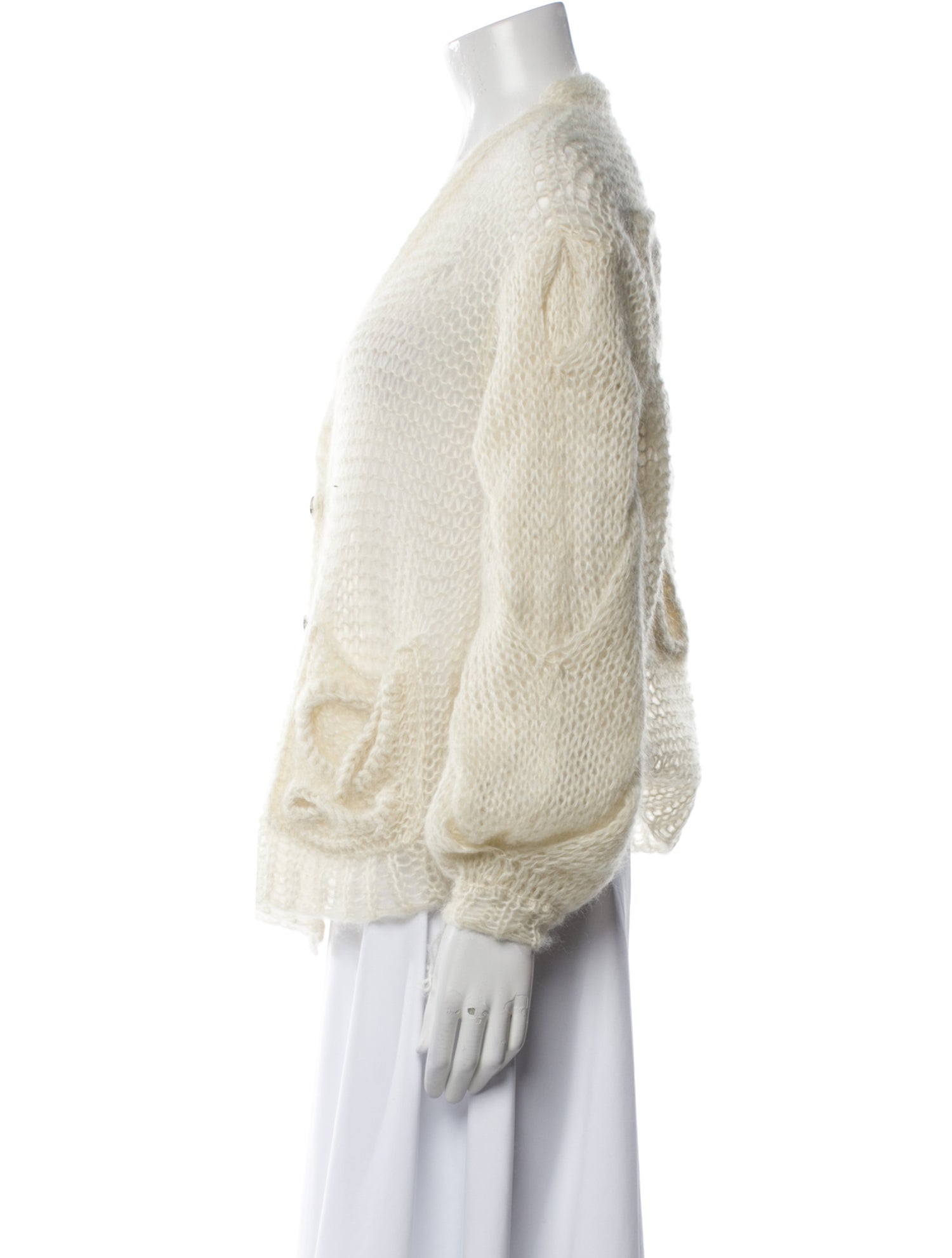 Loewe Mohair V-Neck Sweater