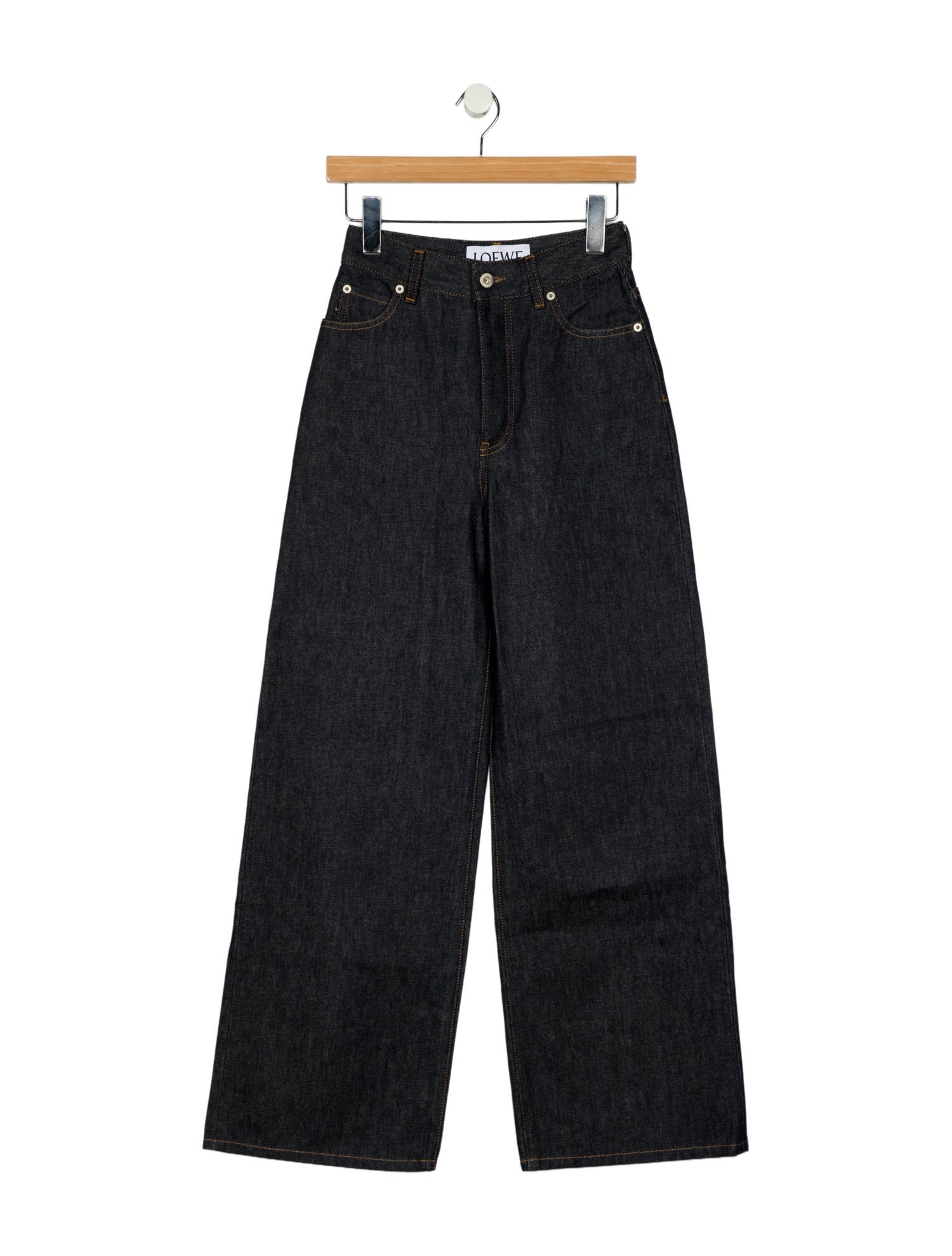 Loewe High-Rise Wide Leg Jeans