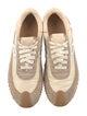 Loewe Suede Colorblock Pattern Sneakers