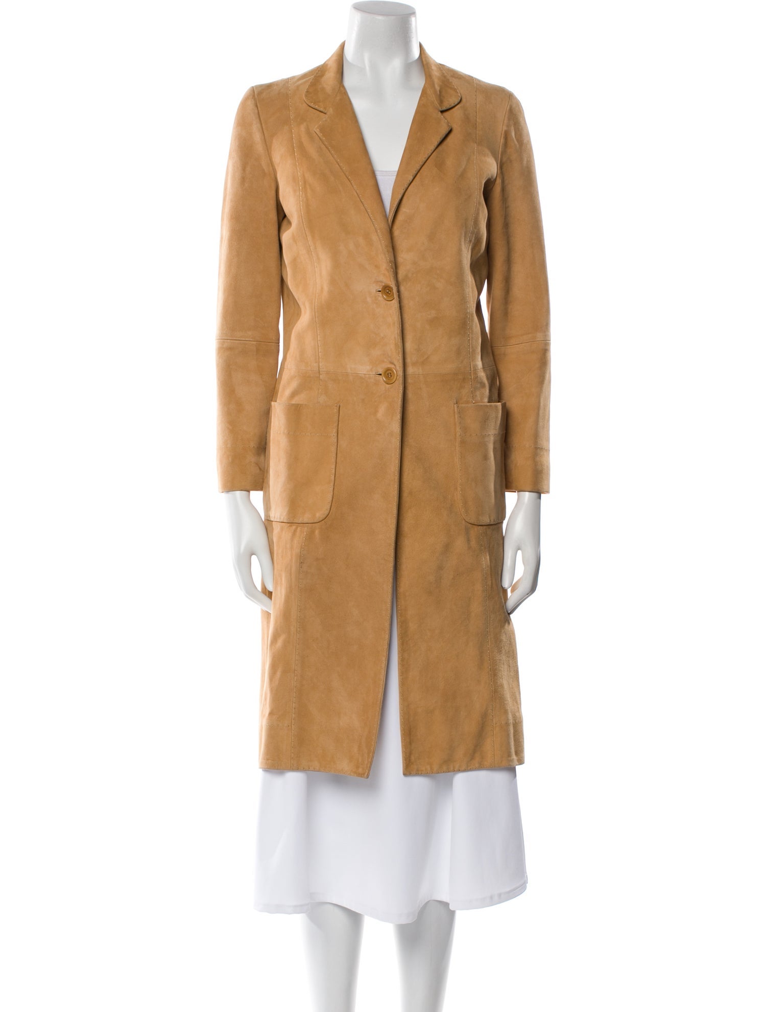 Loewe Lamb Suede Coat