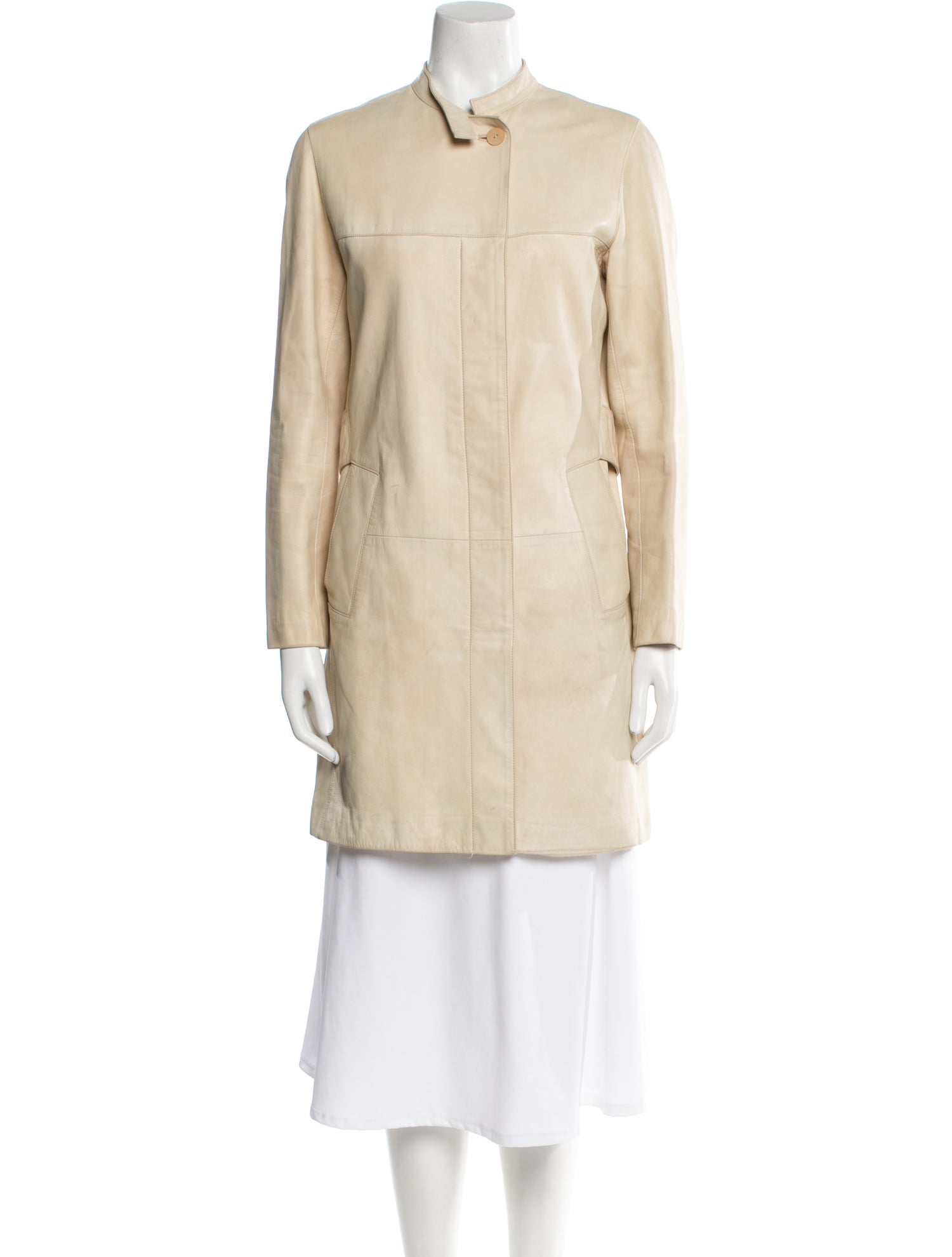 Loewe Leather Suede Coat