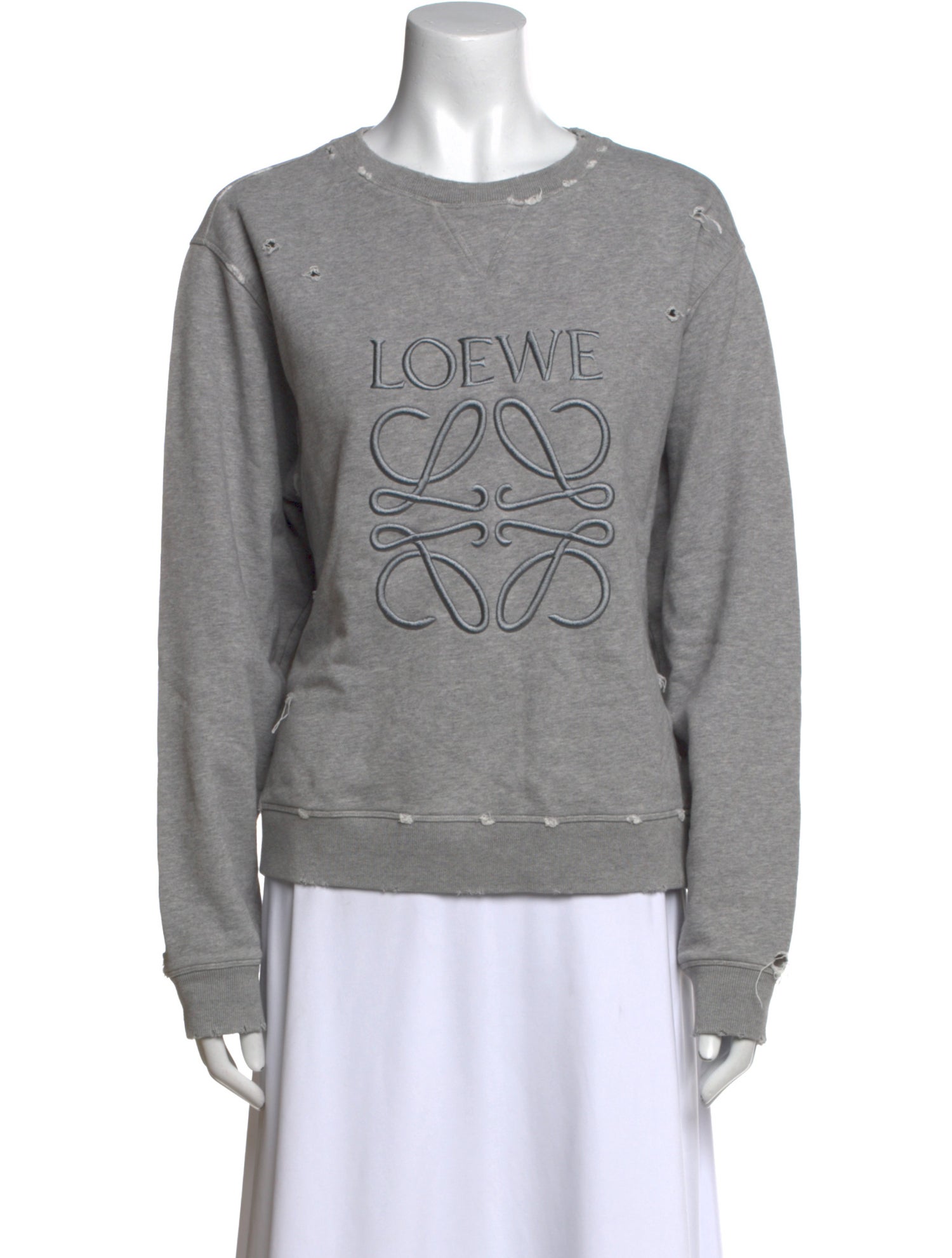 Loewe Wool Graphic Print Sweater