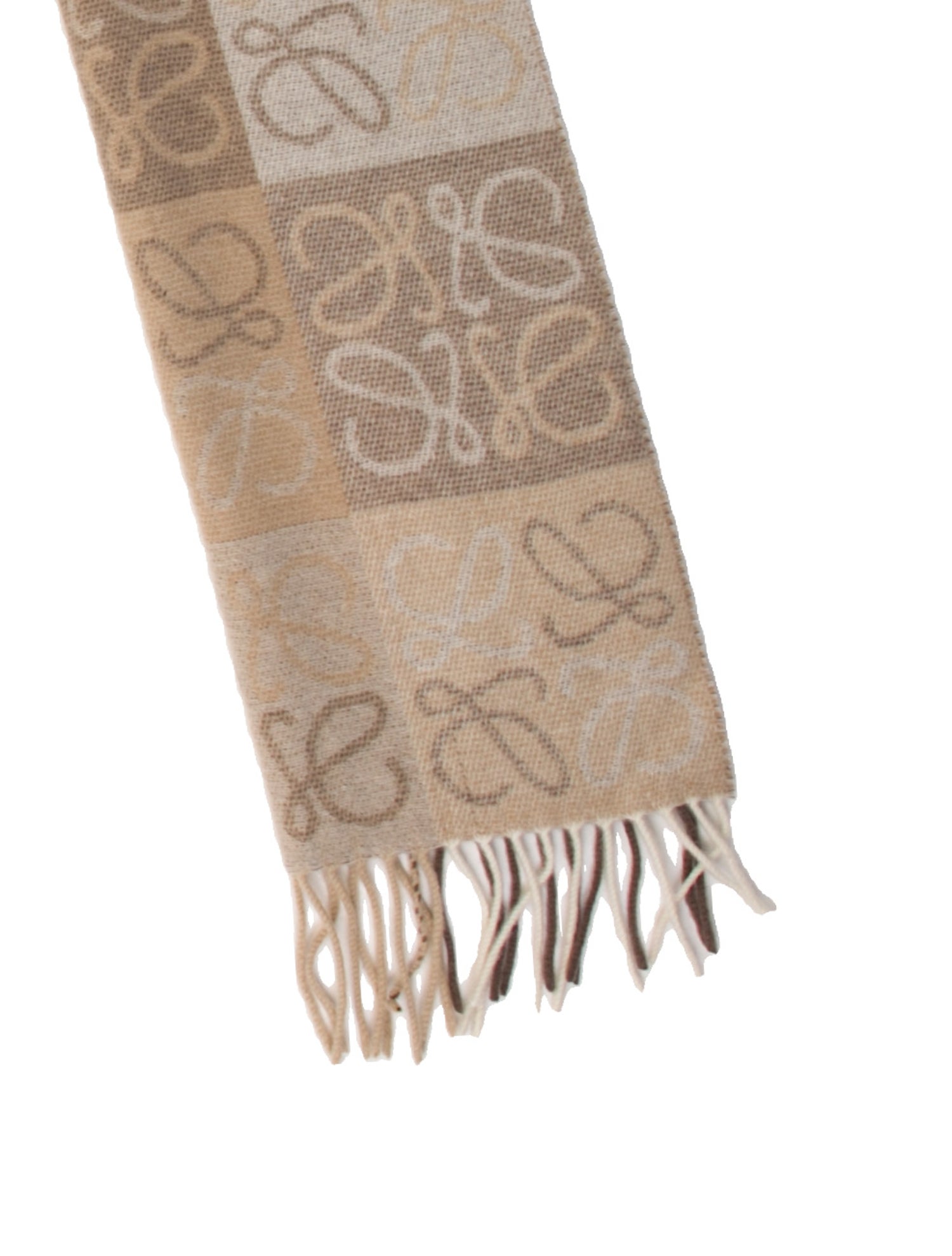 Loewe Wool Printed Scarf