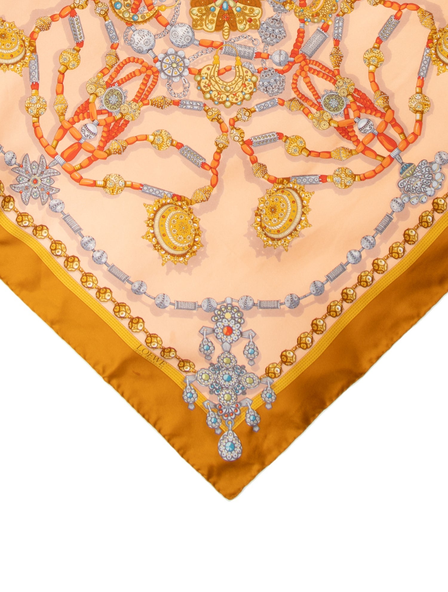 Loewe Silk Printed Scarf