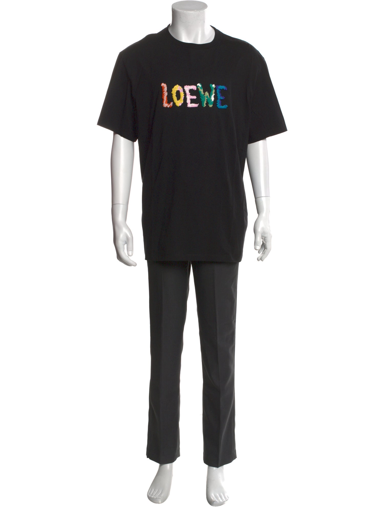 Loewe Signature Logo Graphic Print T-Shirt