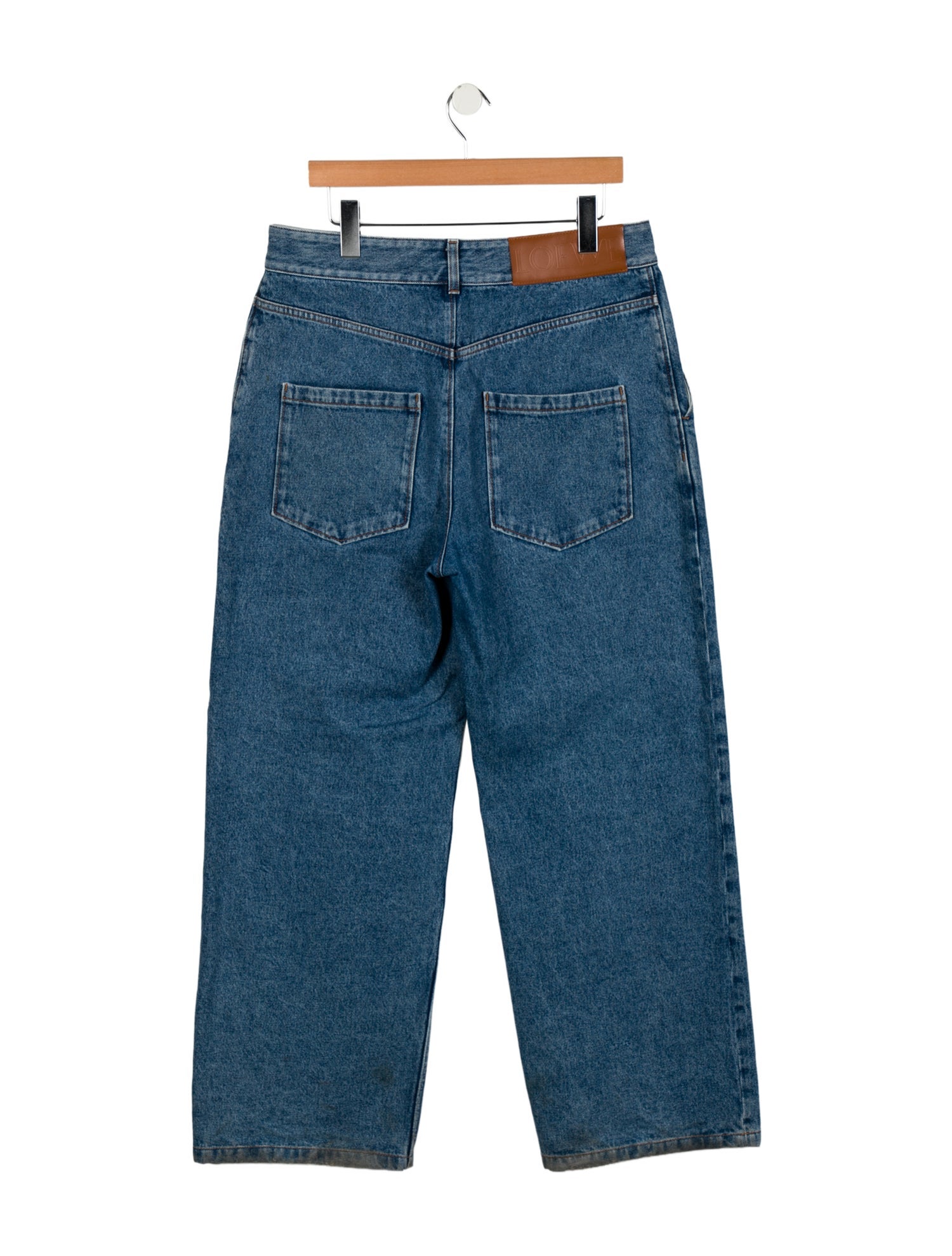 Loewe Anagram Wide Leg Jeans