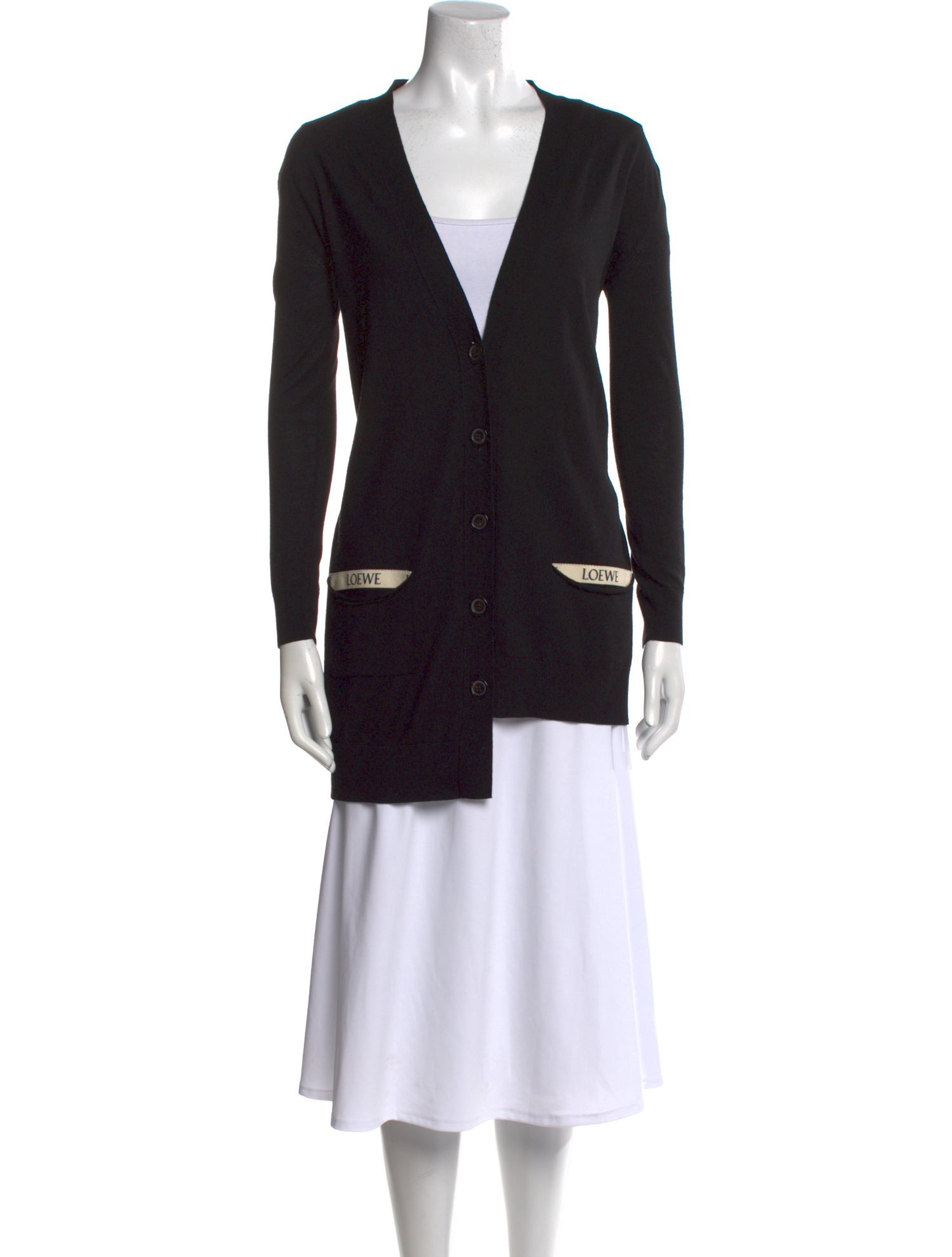 Loewe Wool V-Neck Sweater