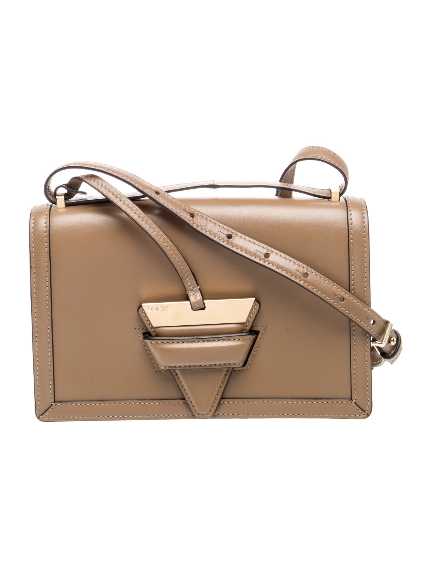 Loewe Leather Top Handle Bag