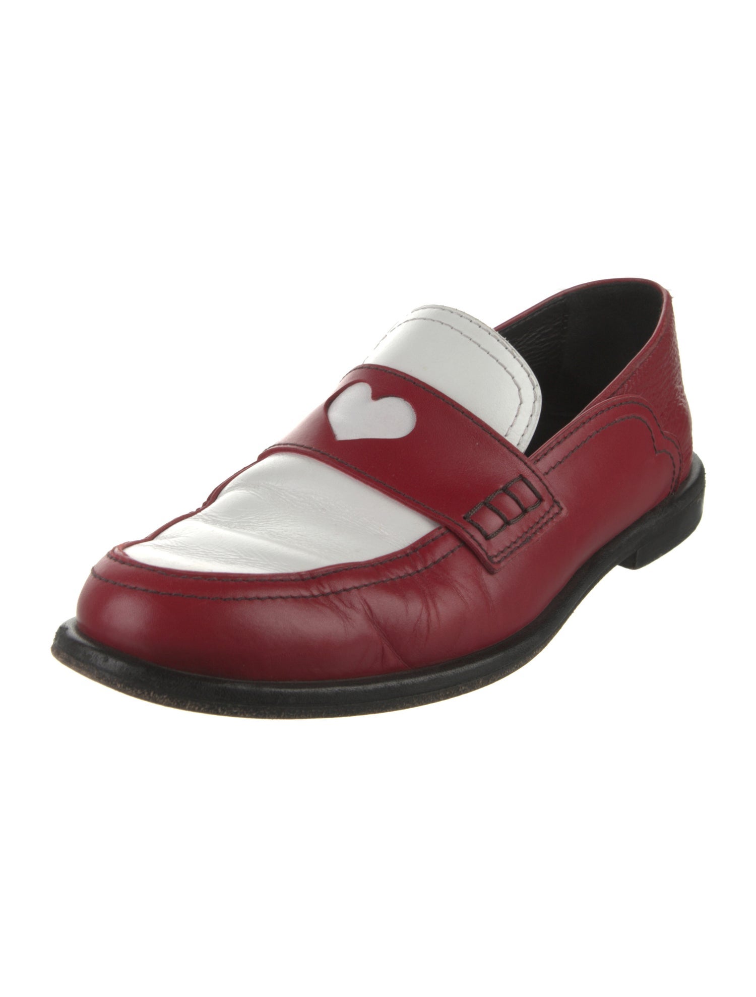 Loewe Leather Loafers