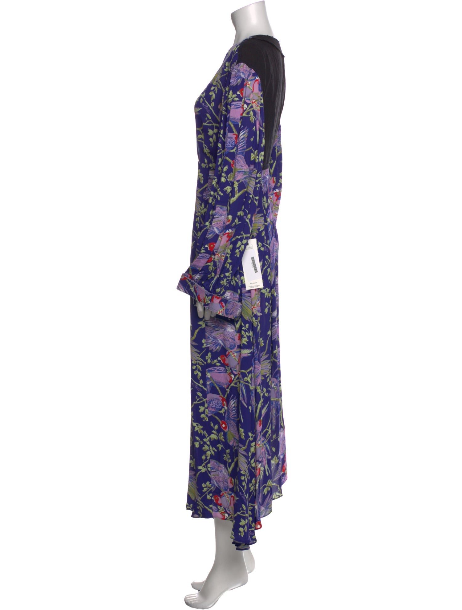 Loewe Floral Print Long Dress