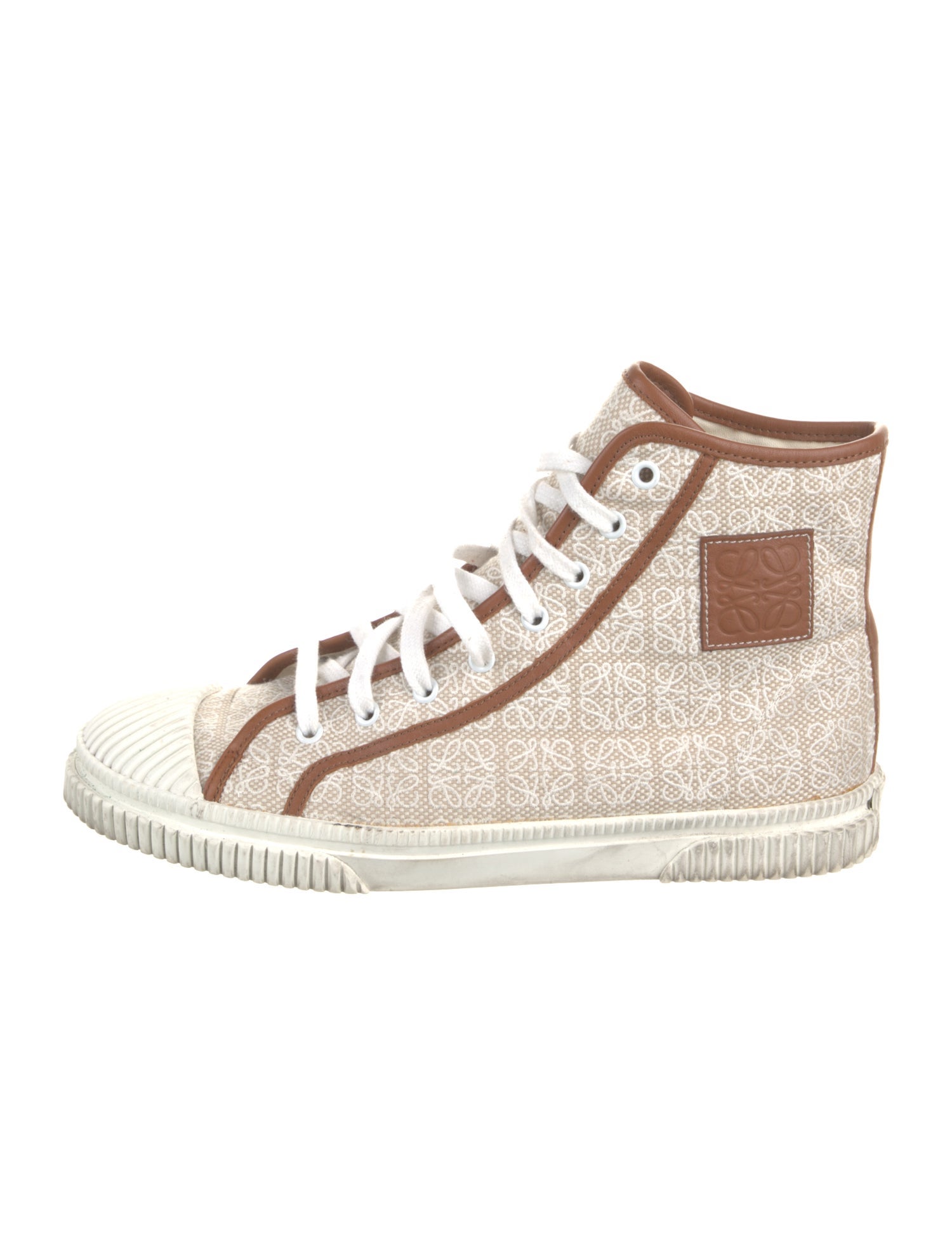 Loewe Canvas Printed Sneakers