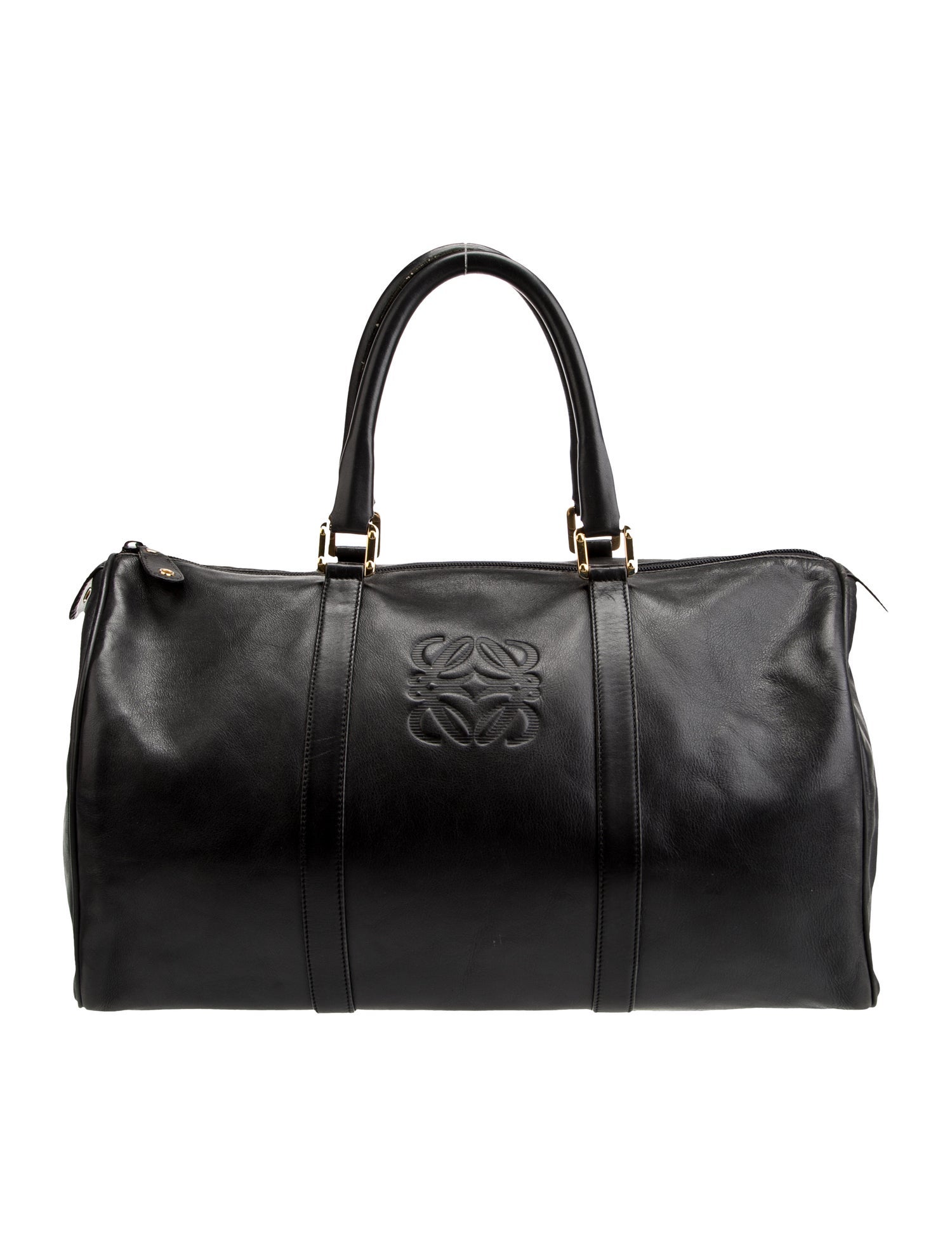 Loewe Leather Anagram Boston Vintage