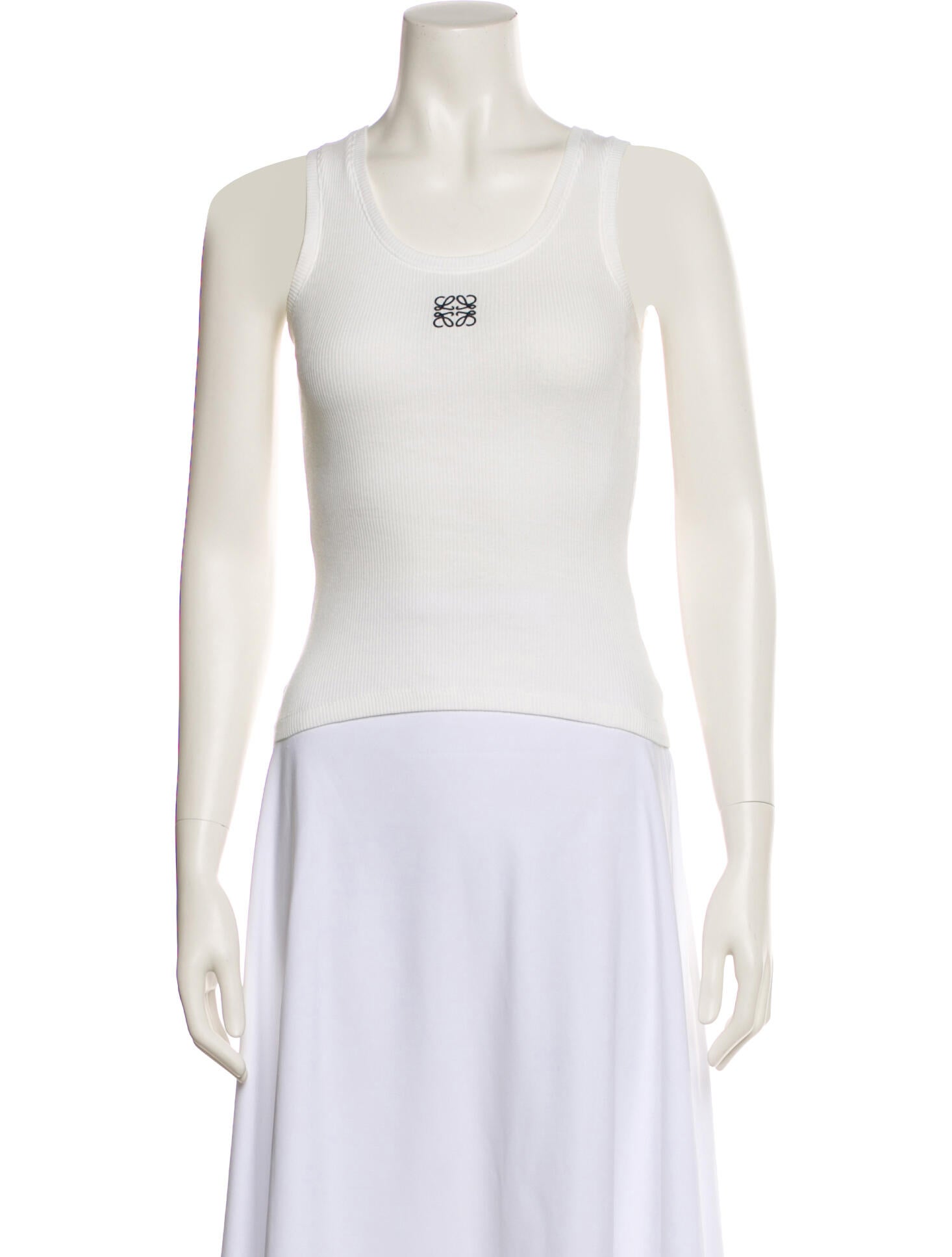 Loewe Scoop Neck Sleeveless Top