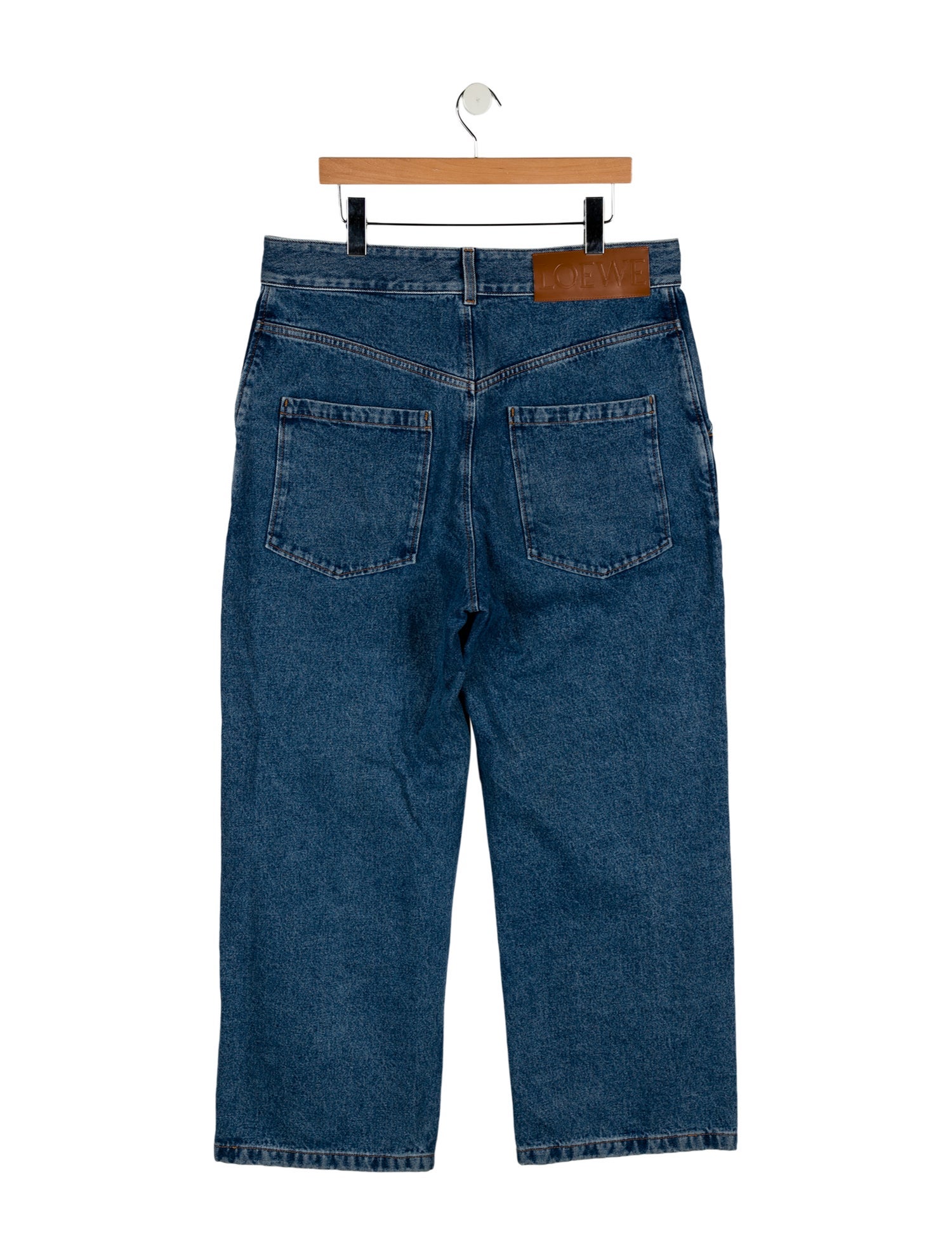 Loewe Anagram Wide Leg Jeans