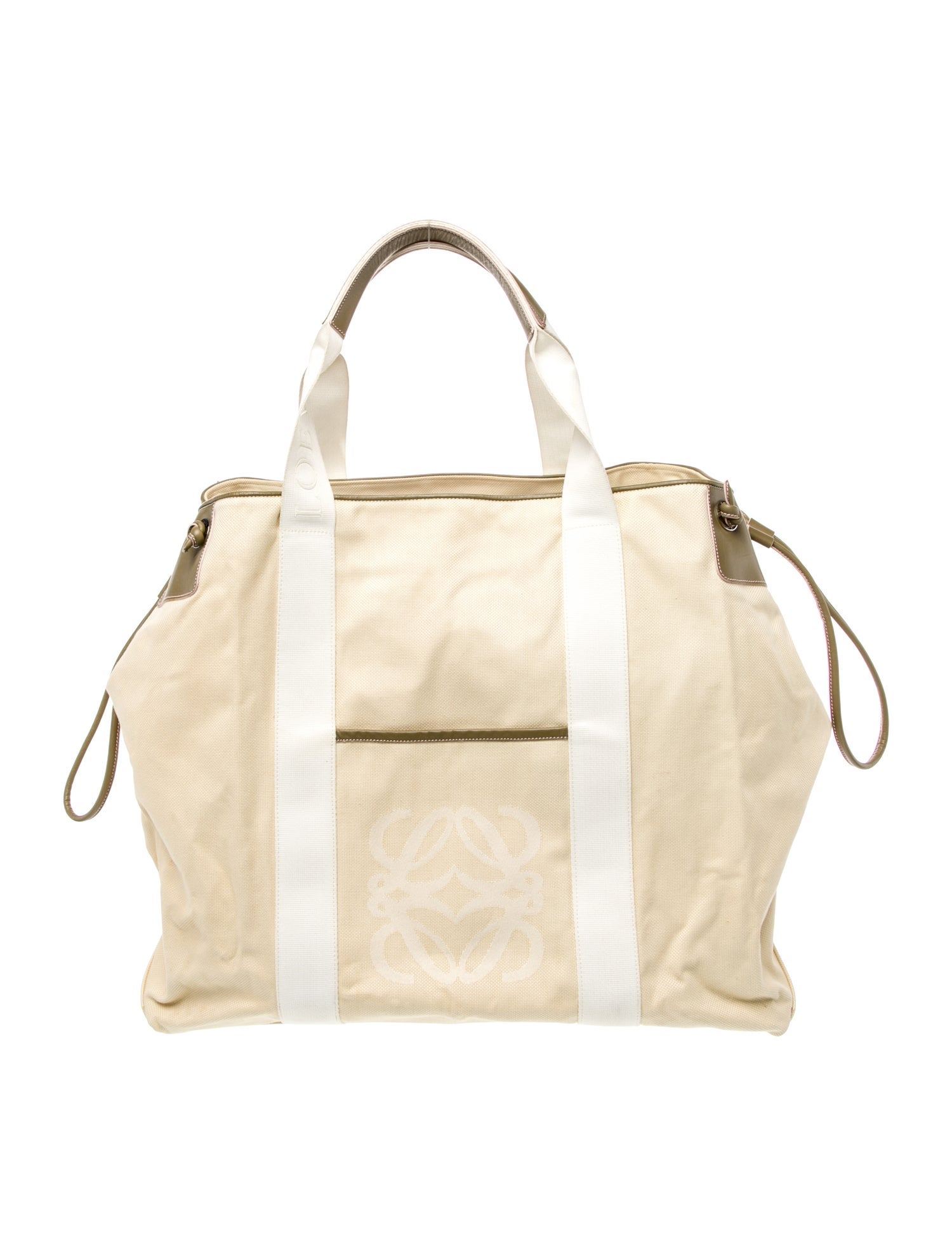 Loewe Canvas Shoulder Bag Vintage