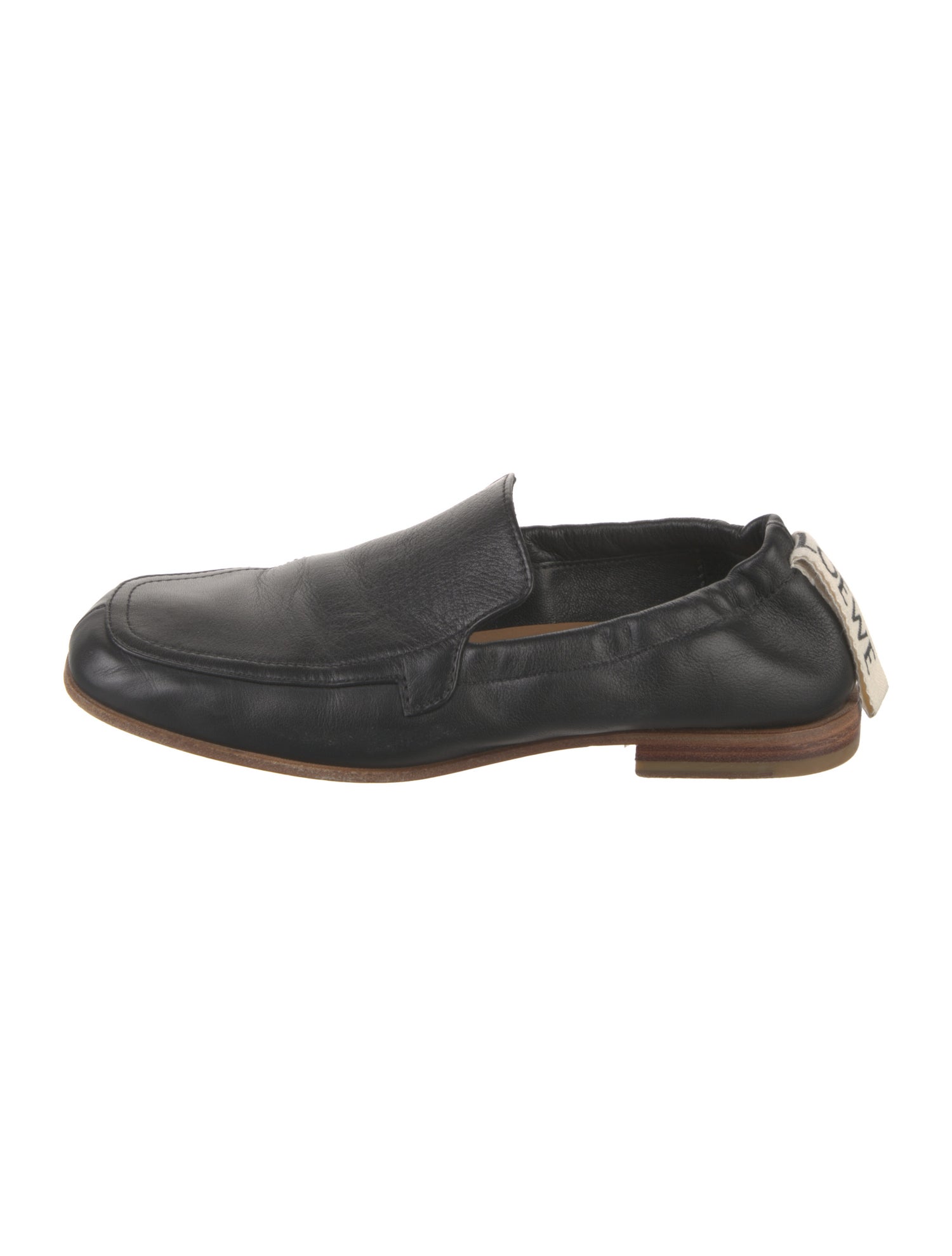 Loewe Leather Loafers