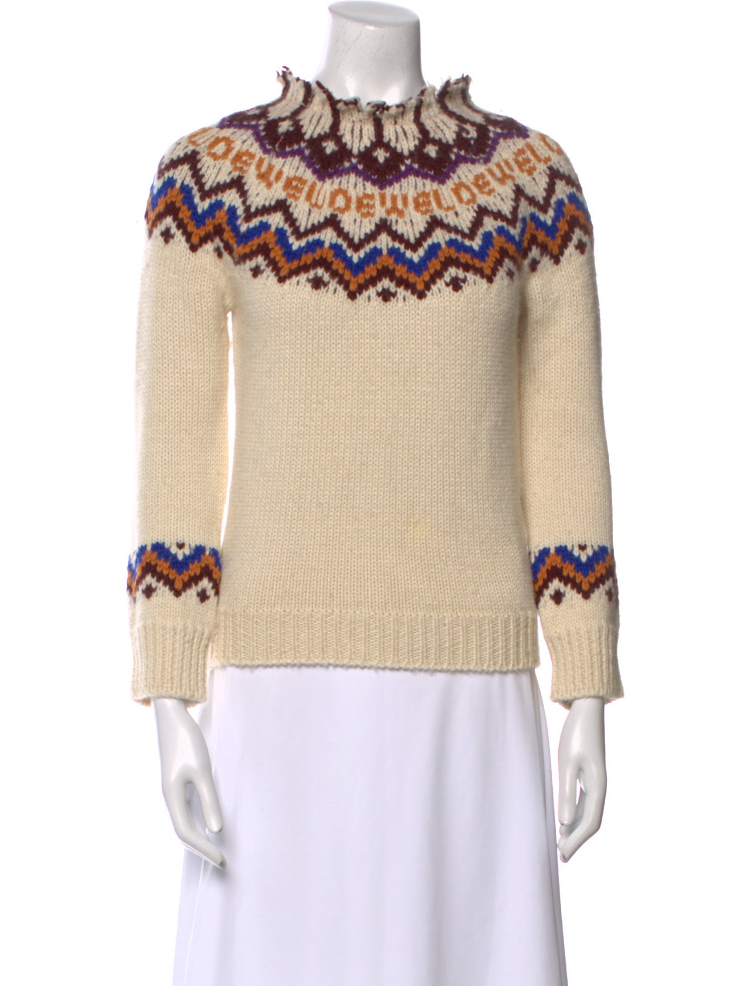 Loewe Wool Printed Sweater