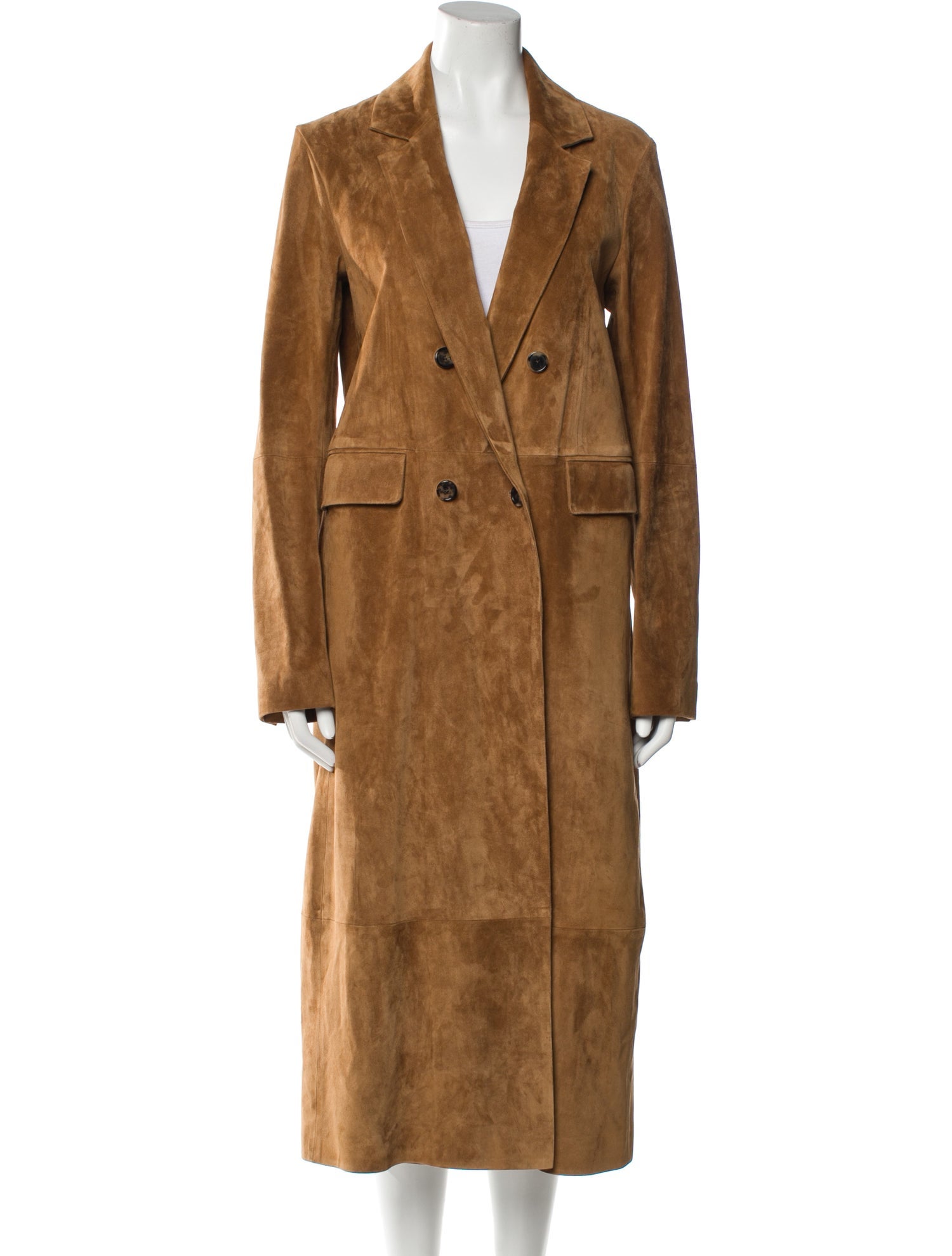 Loewe Suede Trench Coat