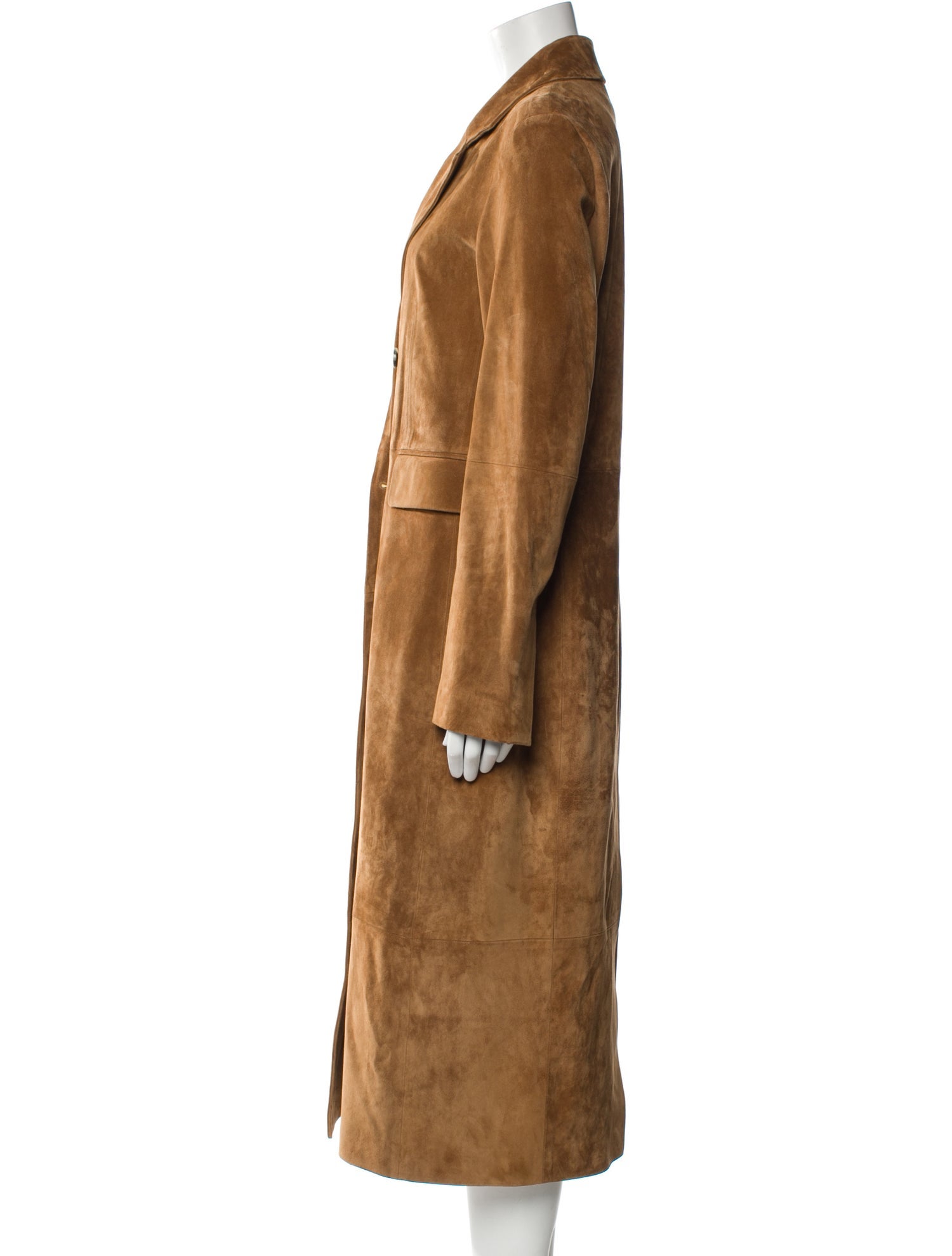 Loewe Suede Trench Coat