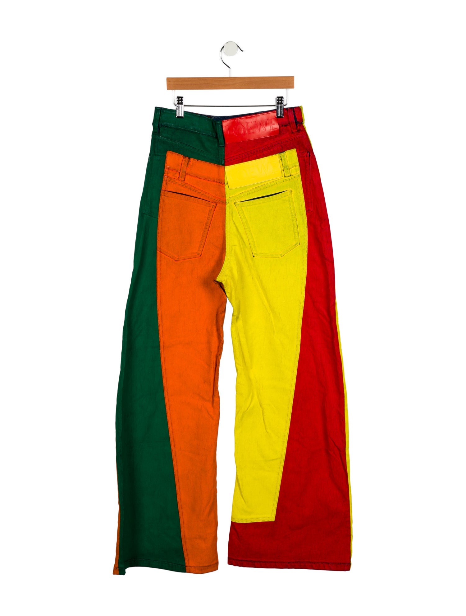 Loewe High-Rise Wide Leg Jeans