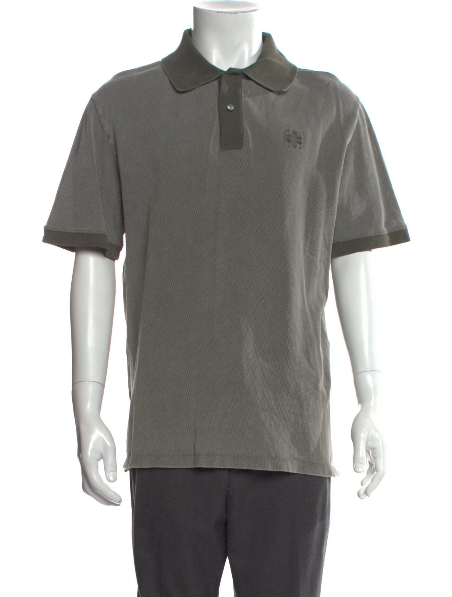 Loewe Anagram Crew Neck Polo Shirt