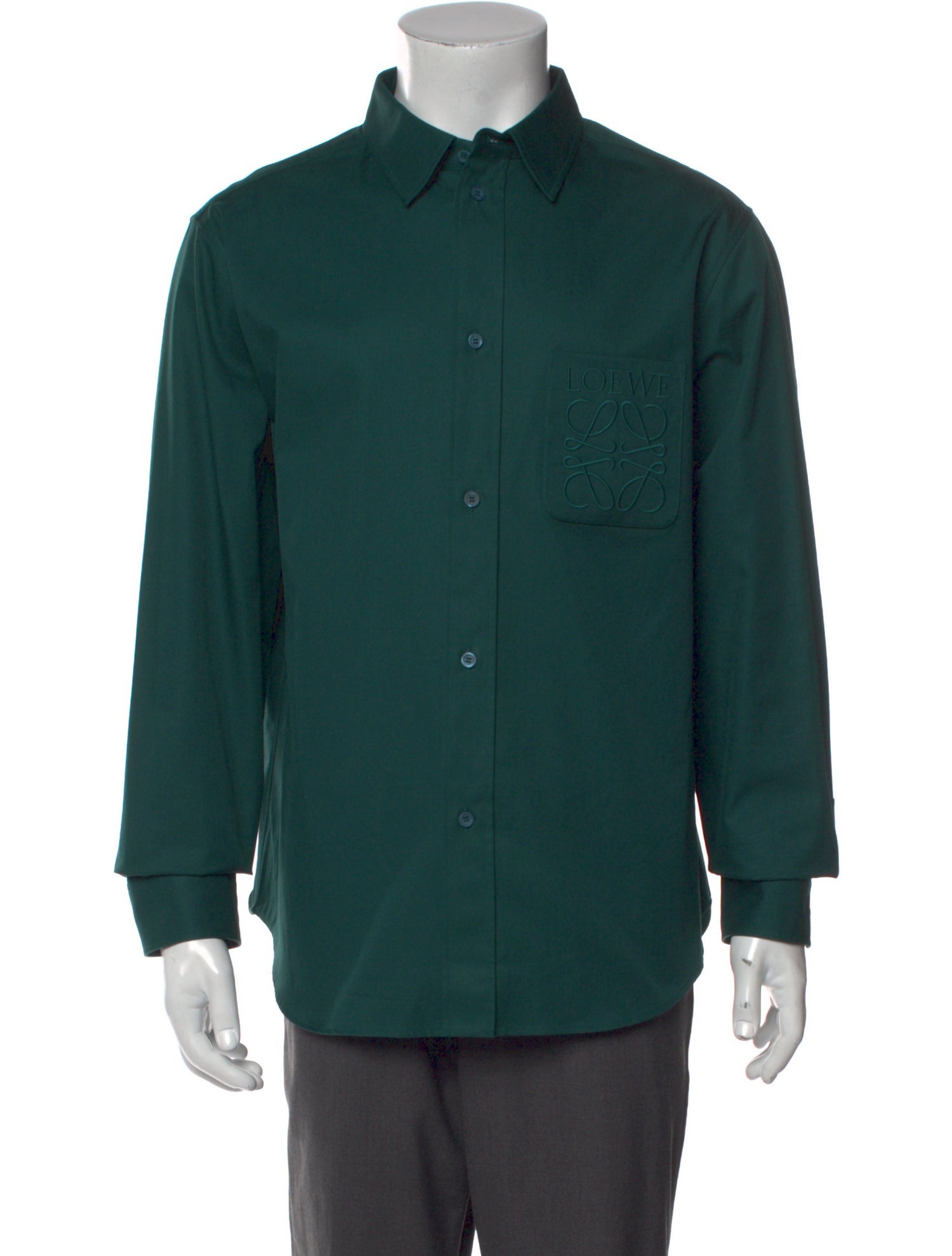 Loewe Paisley Print Long Sleeve Dress Shirt