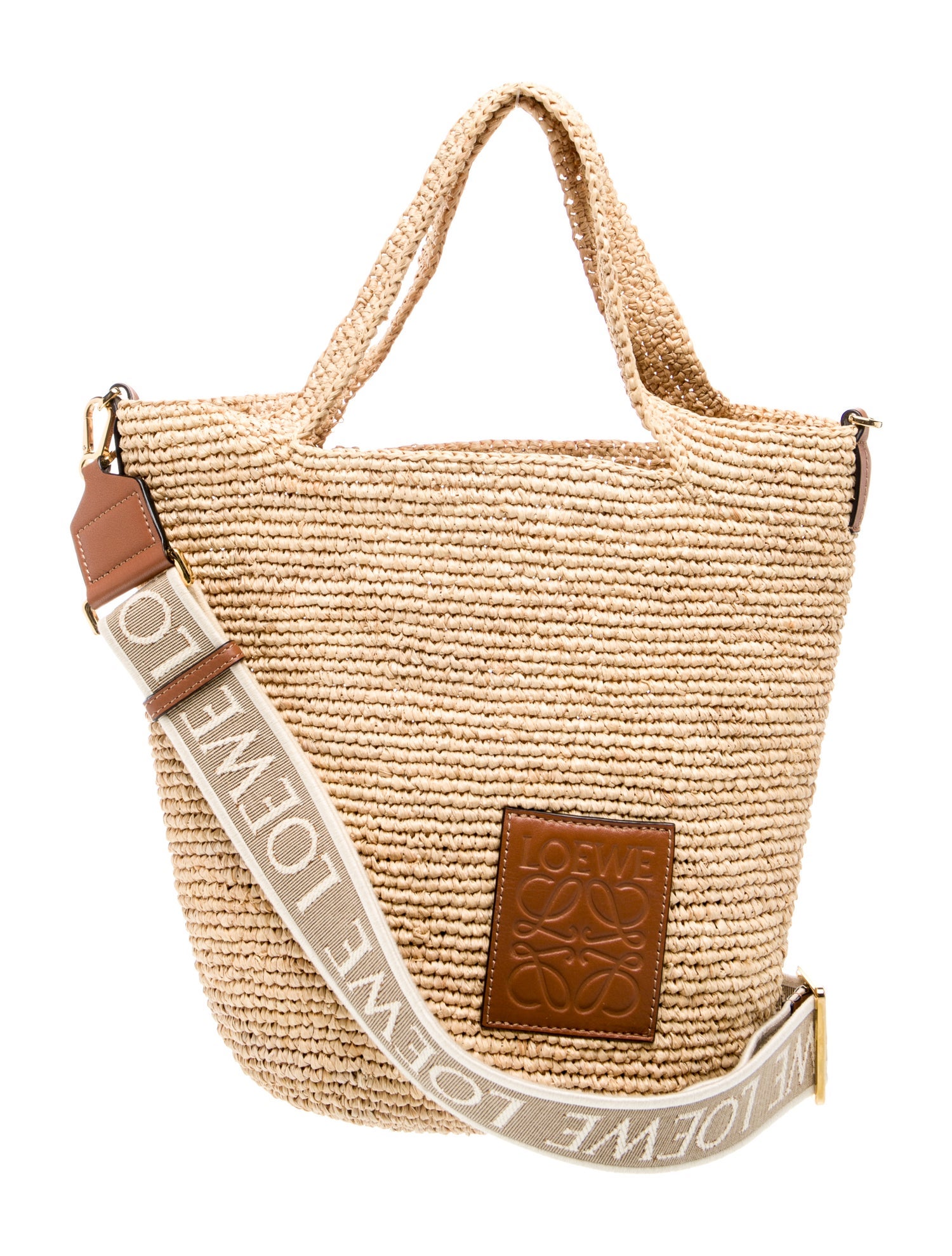 Loewe Raffia Top Handle Bag 2022