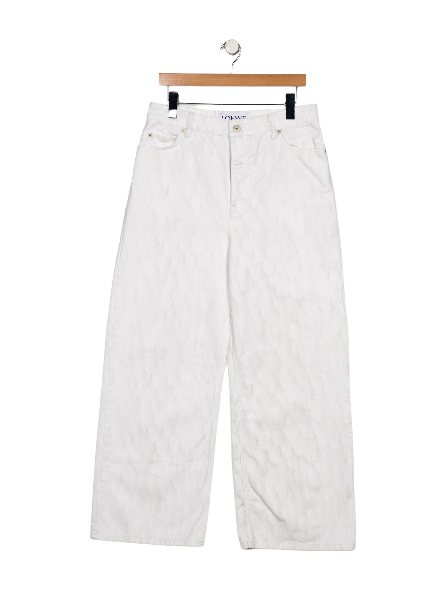 Loewe High-Rise Wide Leg Jeans