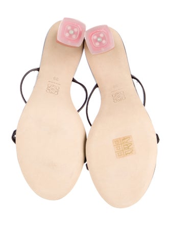 Loewe Leather Slides