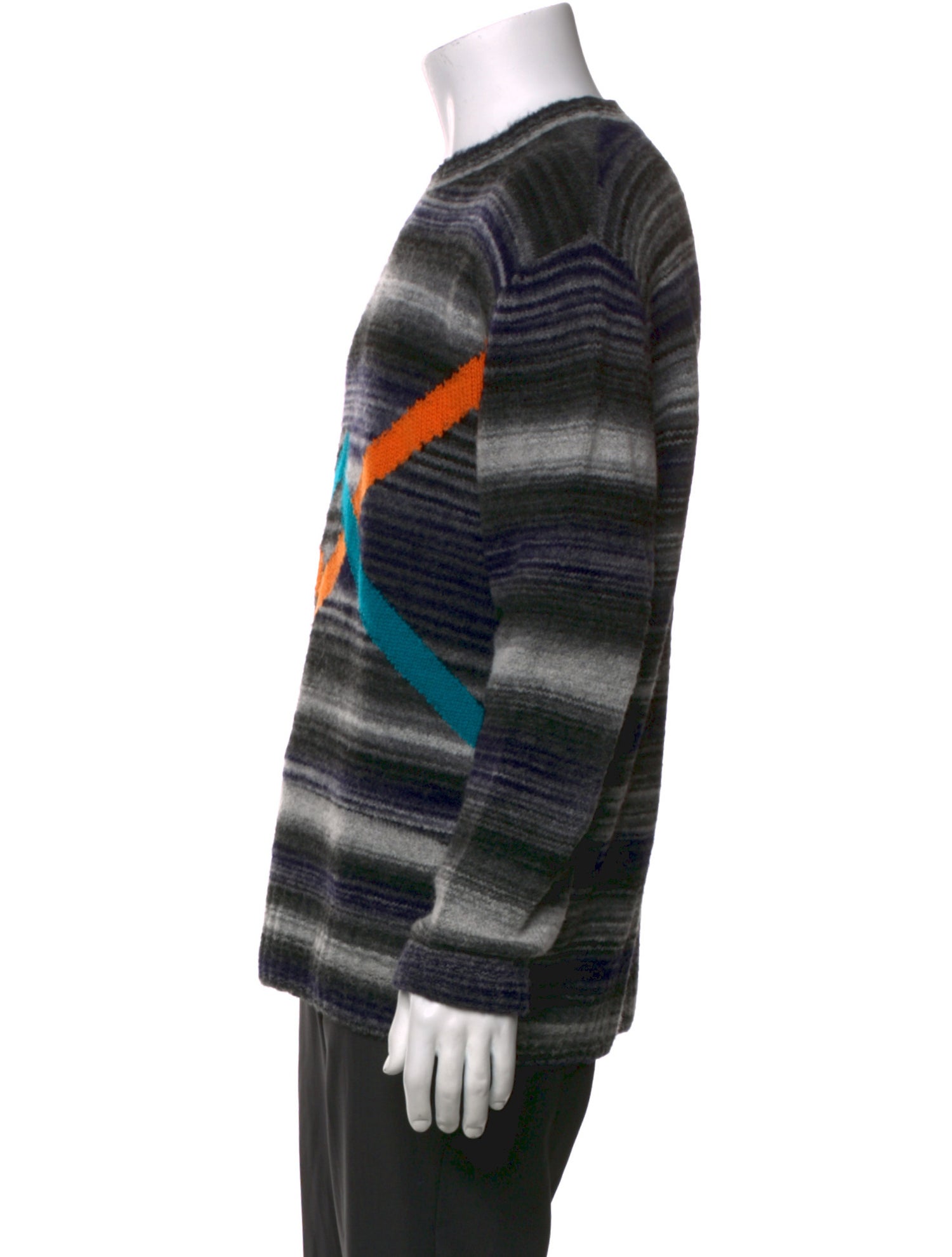 Loewe Striped Crew Neck Pullover