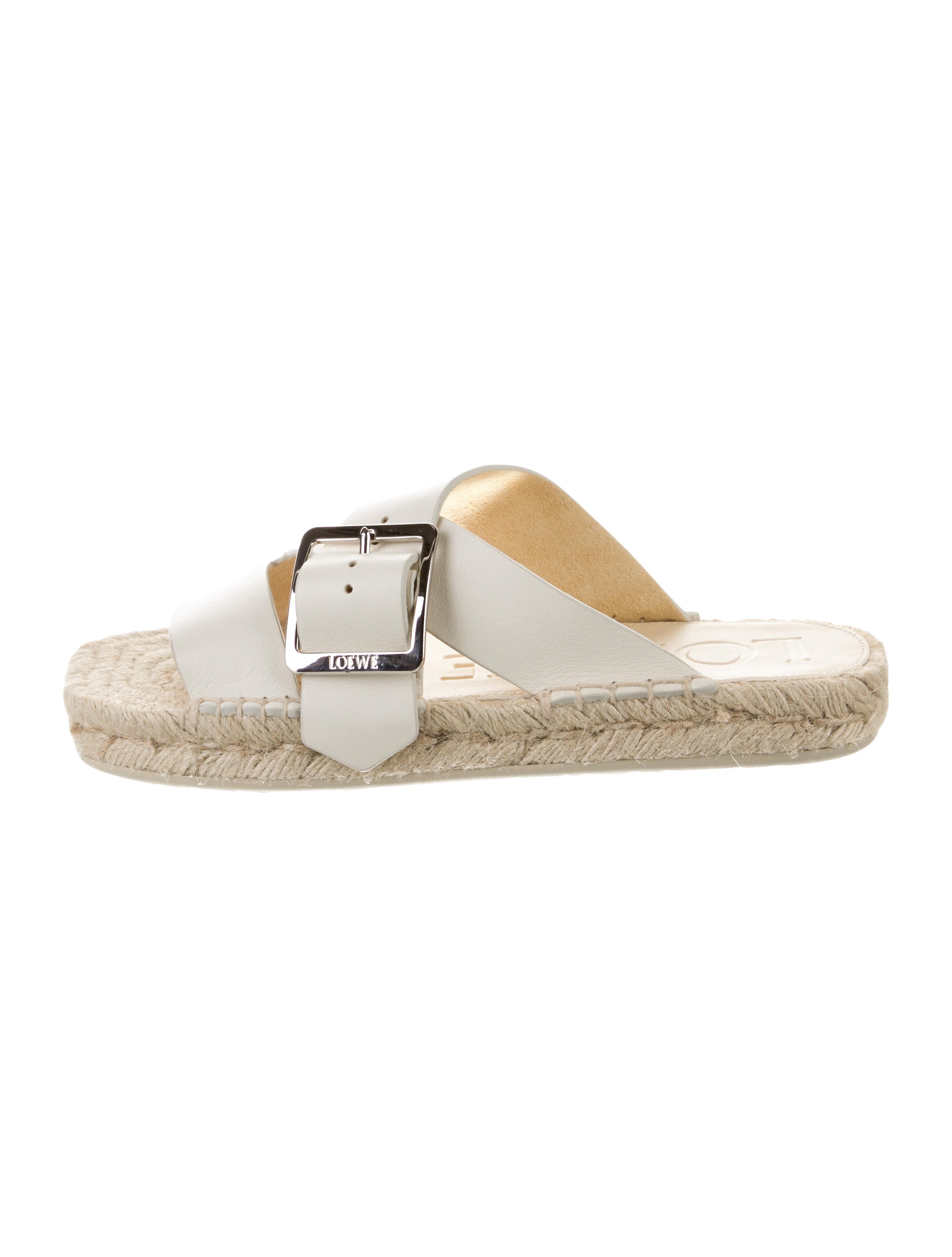 Loewe Leather Espadrilles