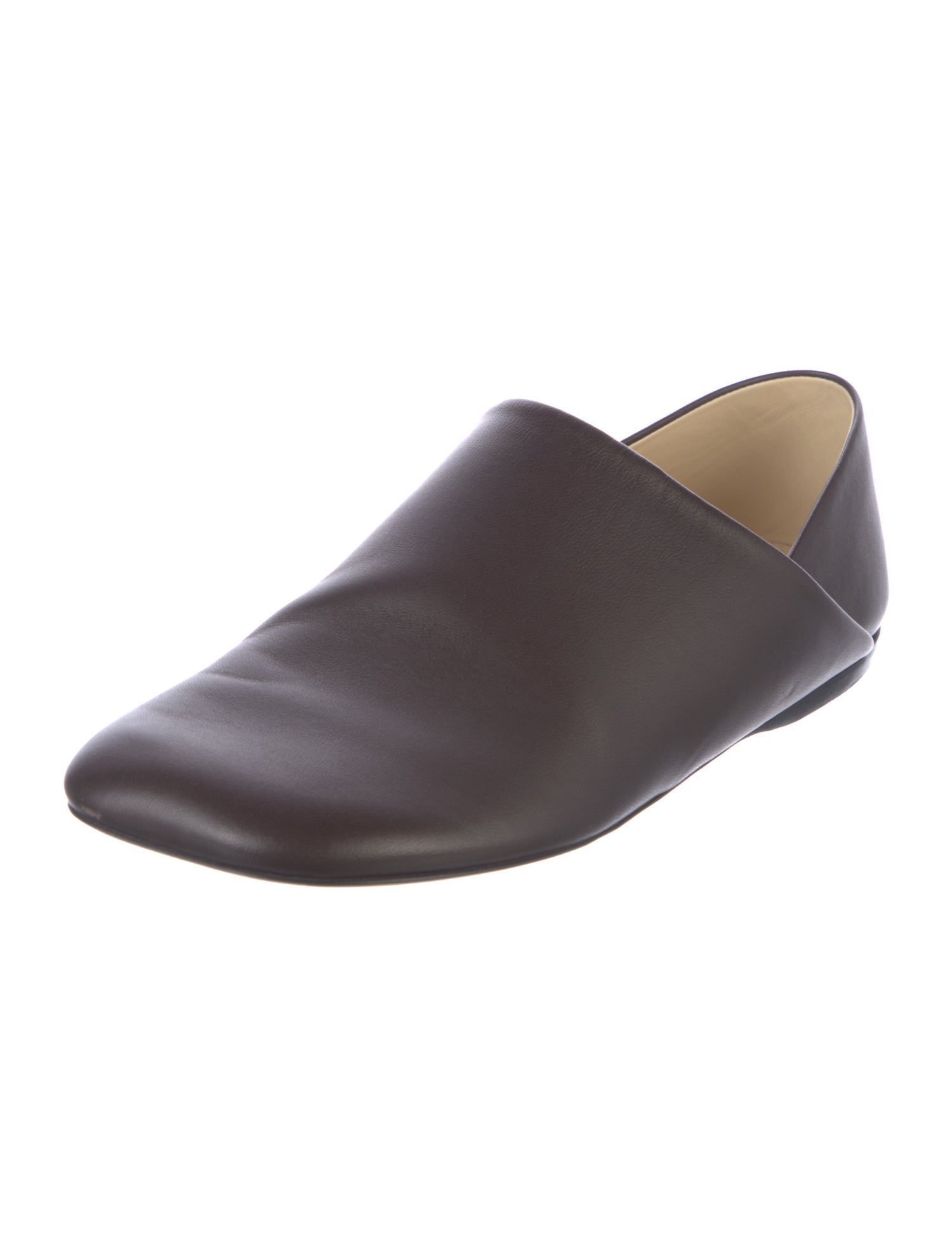 Loewe Leather Loafers
