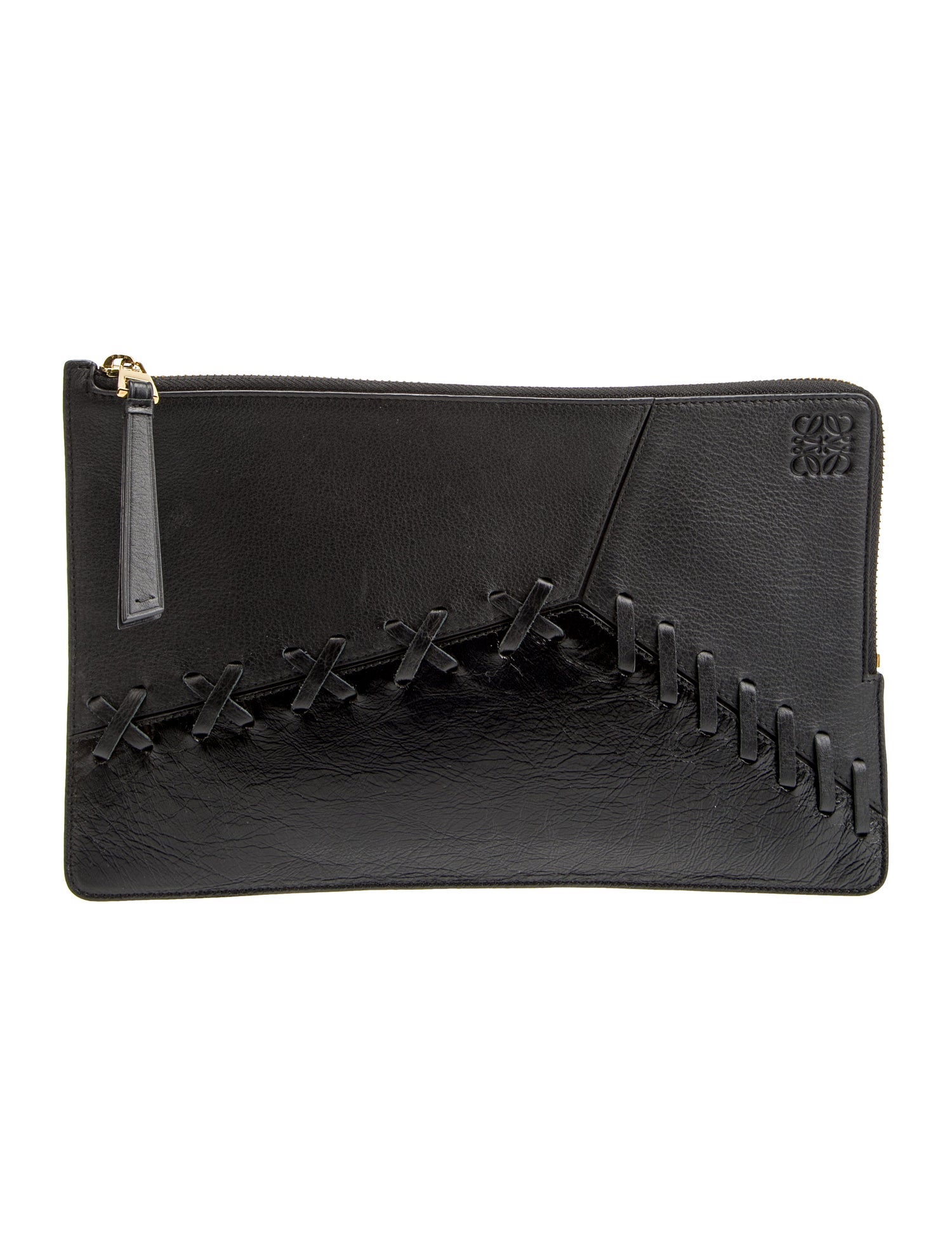 Loewe Leather Puzzle Clutch