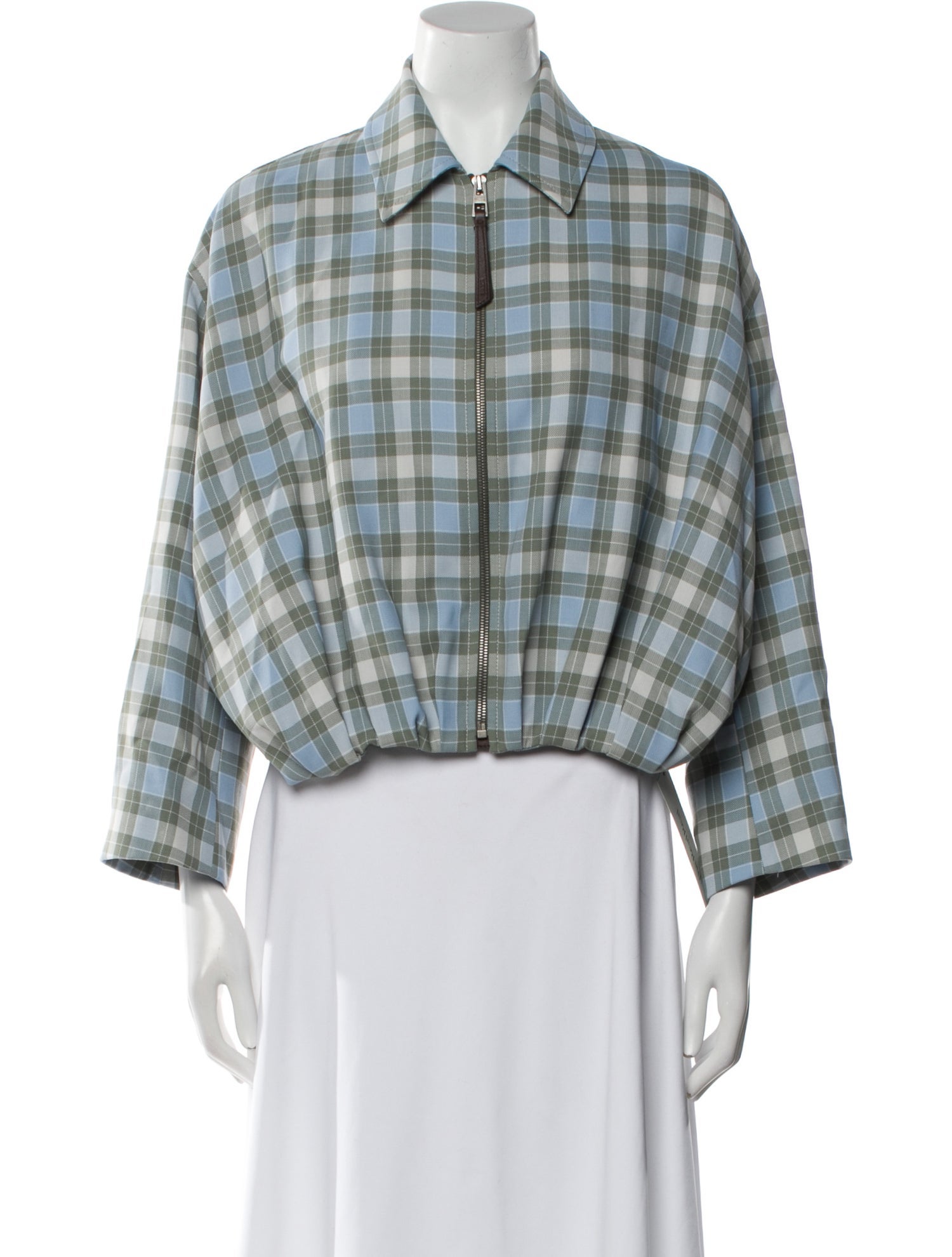 Loewe Plaid Plaid Print Blazer