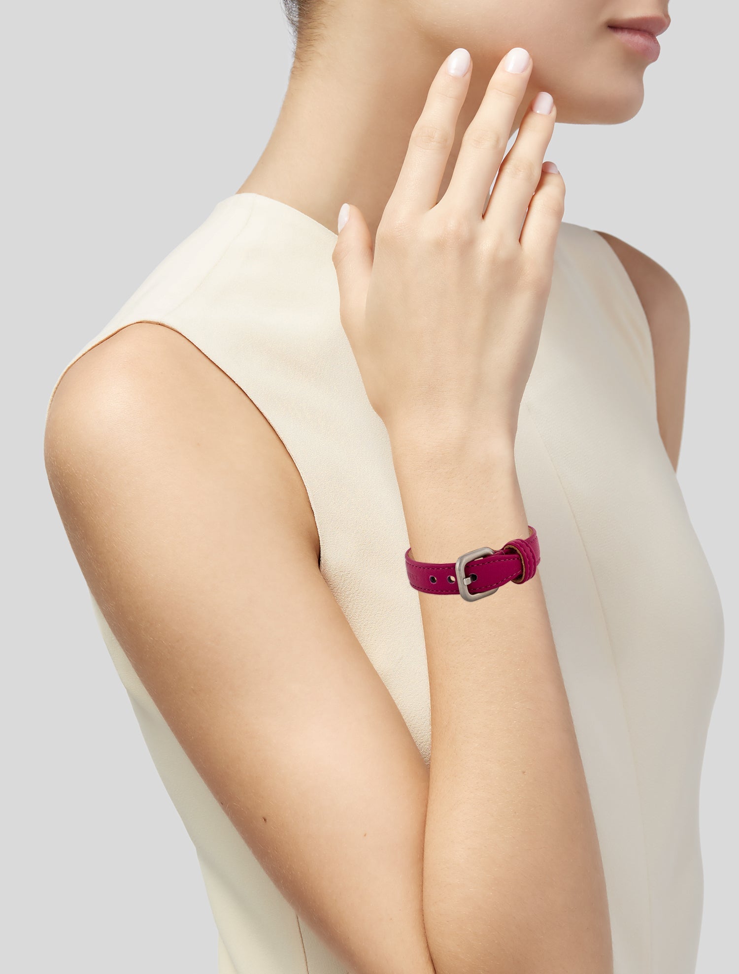 Loewe Leather Wrap Bracelet