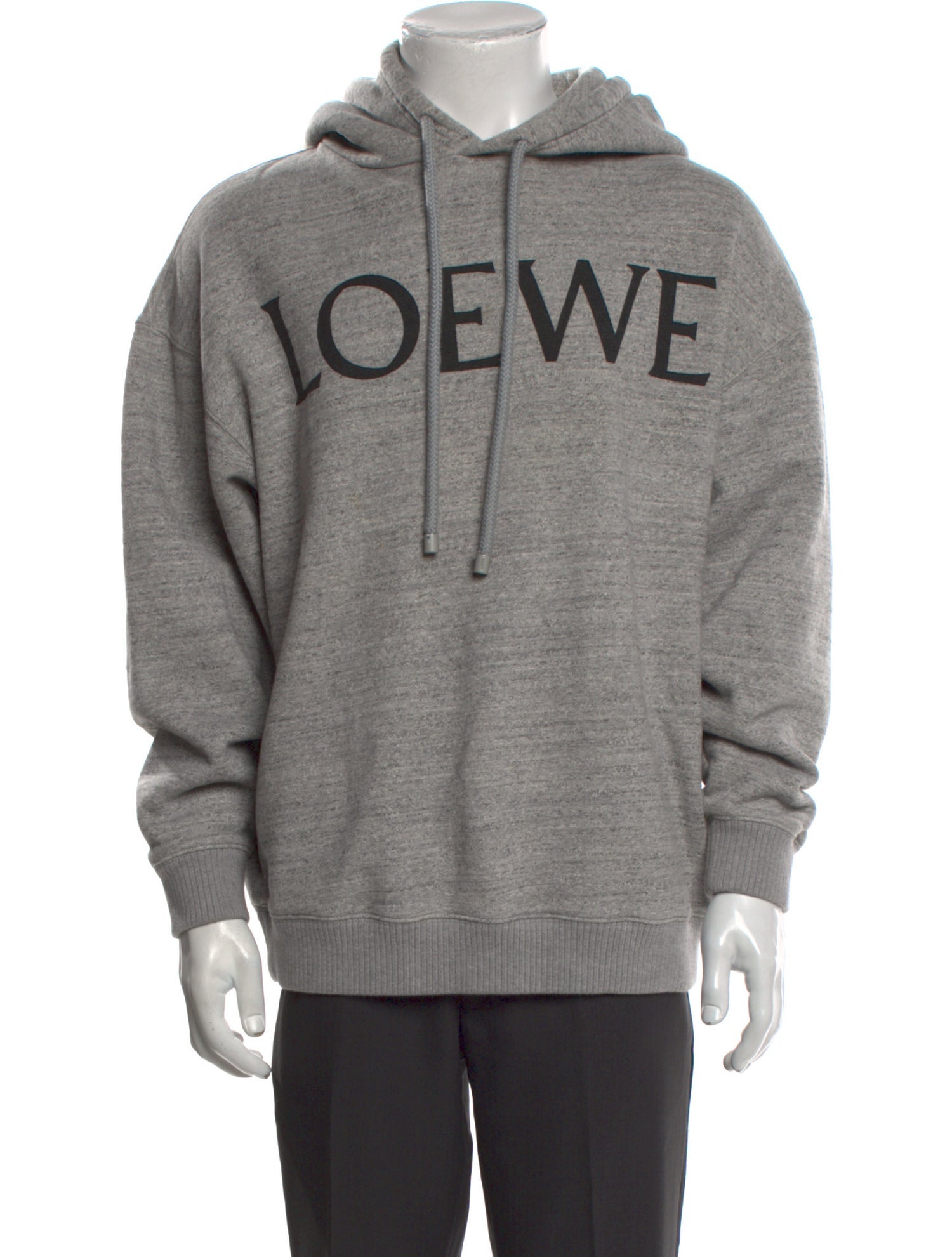 Loewe Signature Logo Graphic Print Hoodie