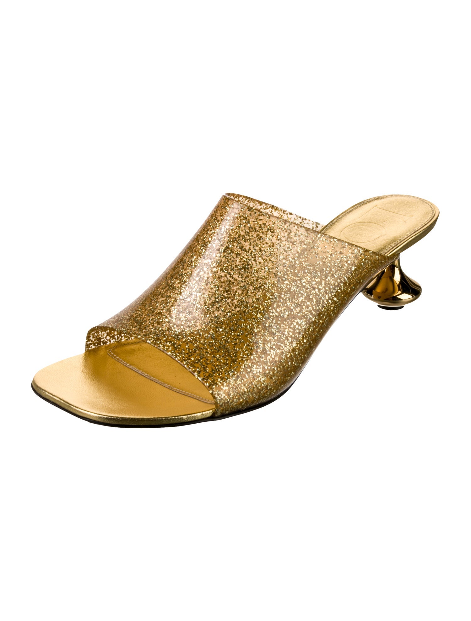 Loewe Rubber Glitter Accents Slides
