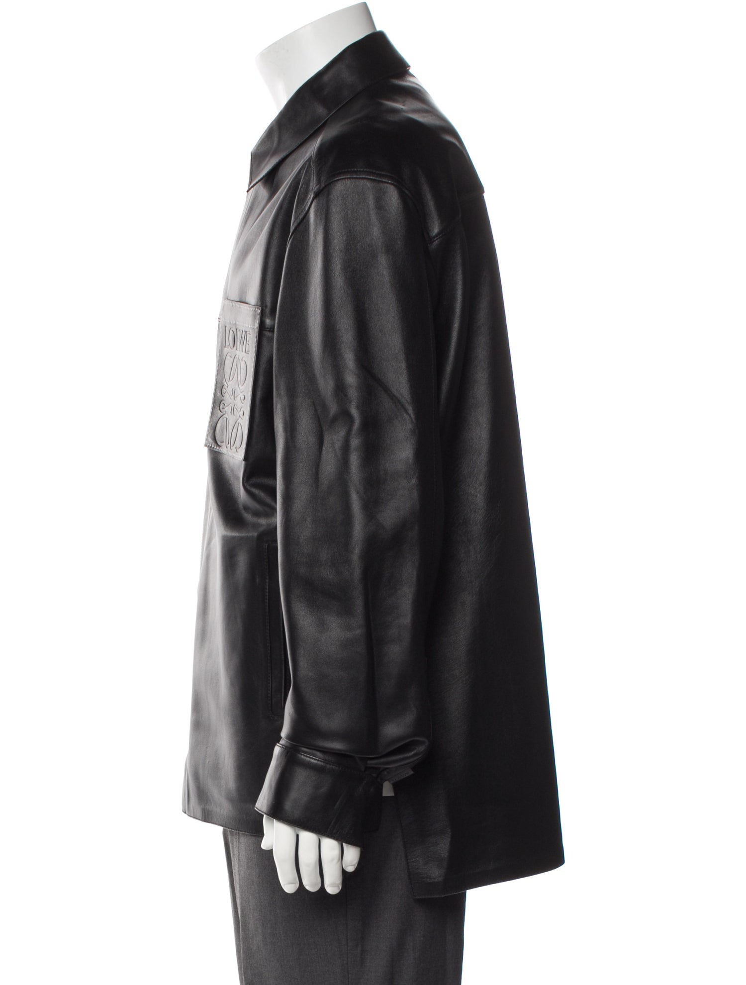 Loewe Anagram Lambskin Moto Jacket