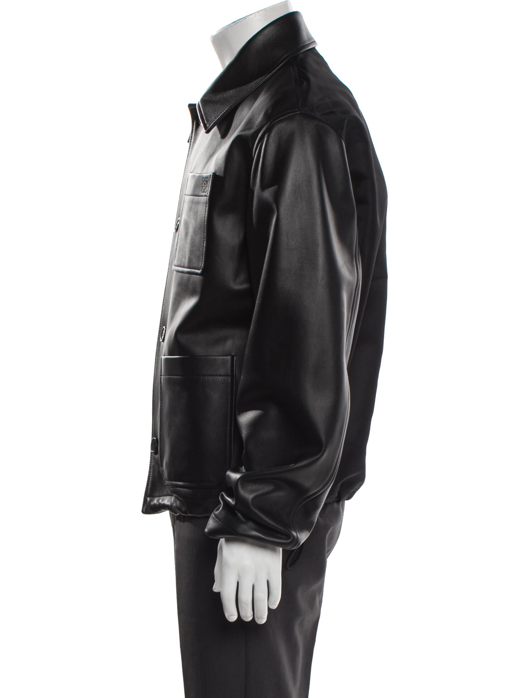 Loewe Lamb Leather Utility Jacket