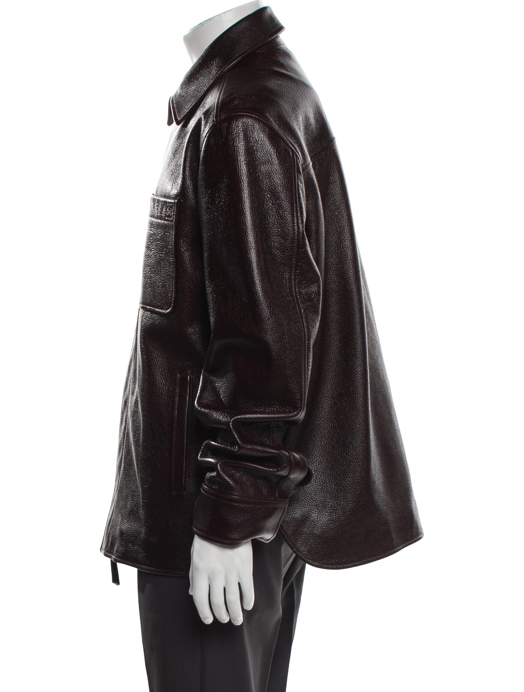 Loewe Overshirt Deer Moto Jacket