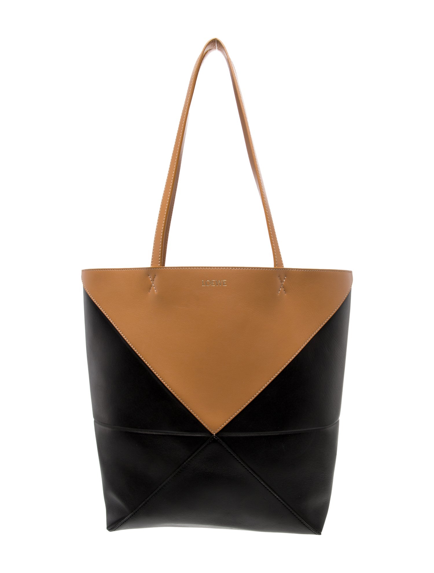 Loewe Leather Puzzle Fold tote Medium 2023