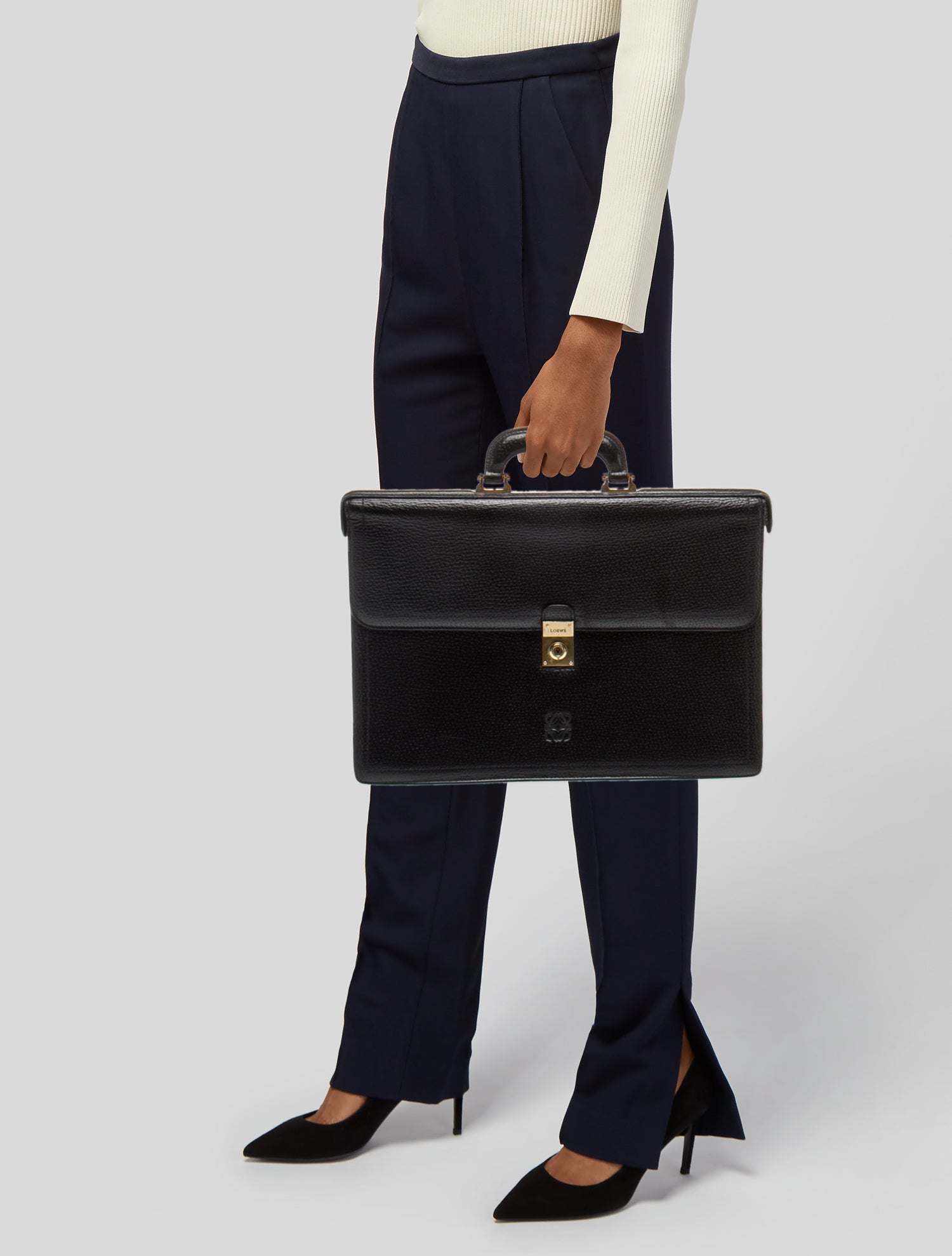 Loewe Leather Briefcase
