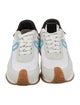 Loewe Suede Colorblock Pattern Athletic Sneakers