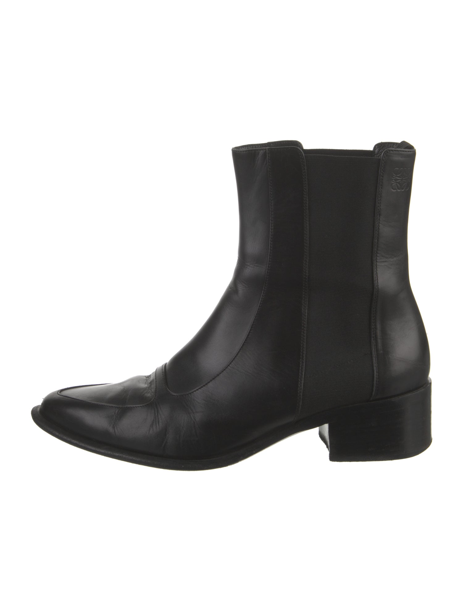 Loewe Leather Chelsea Boots
