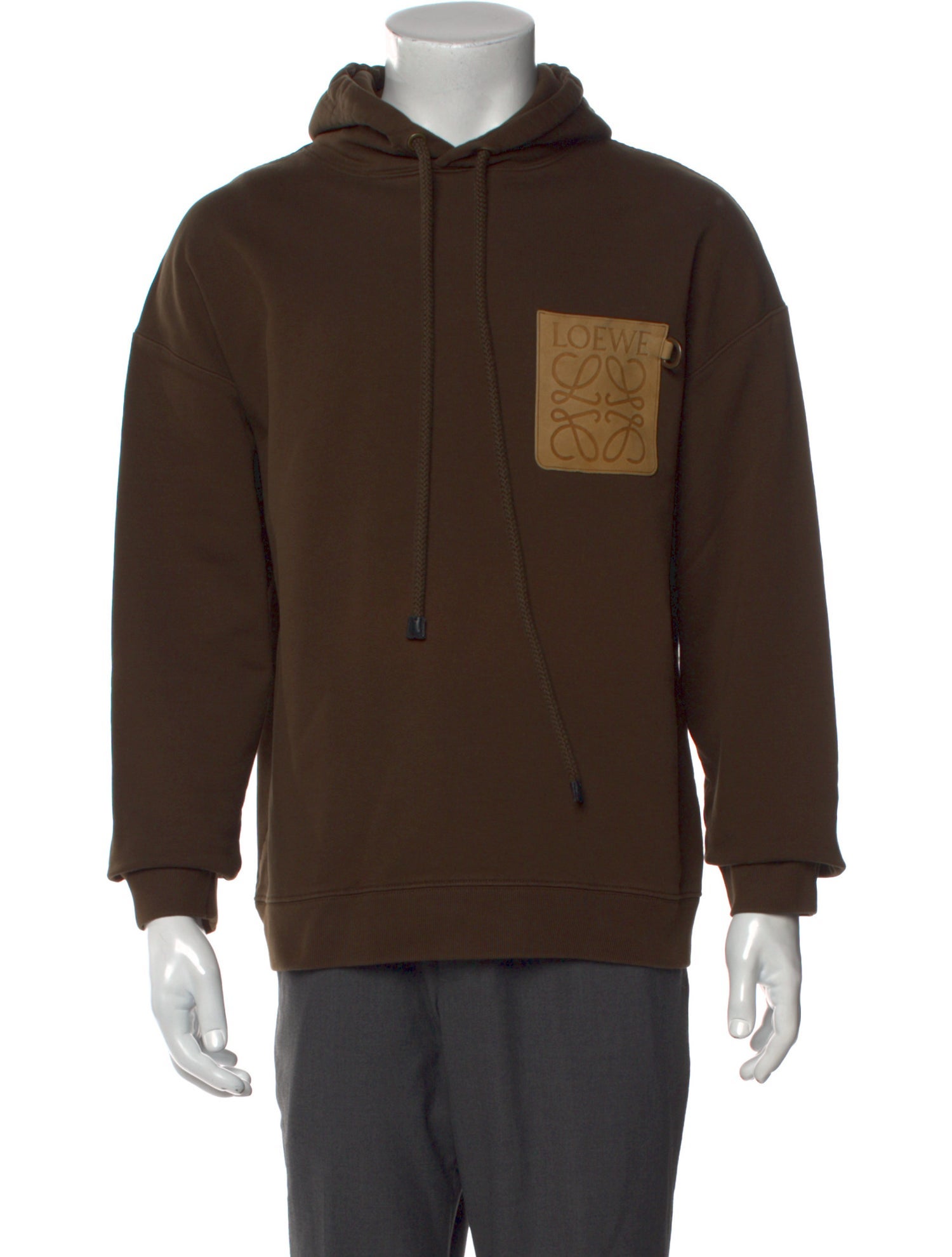 Loewe Anagram Graphic Print Hoodie