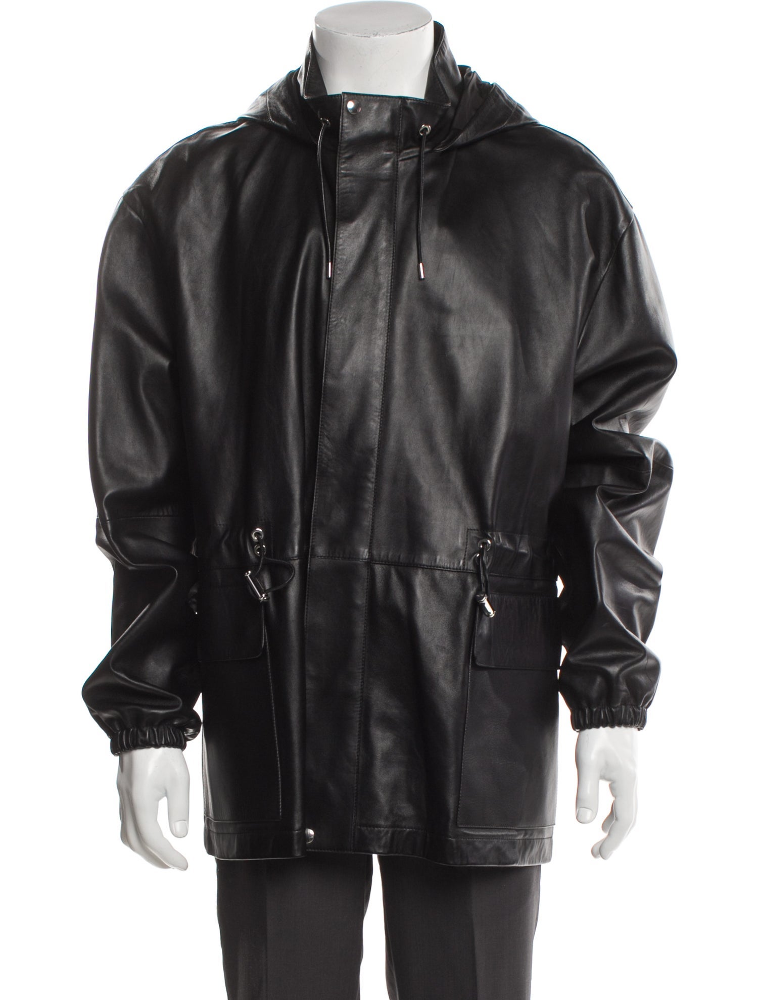 Loewe Leather Parka
