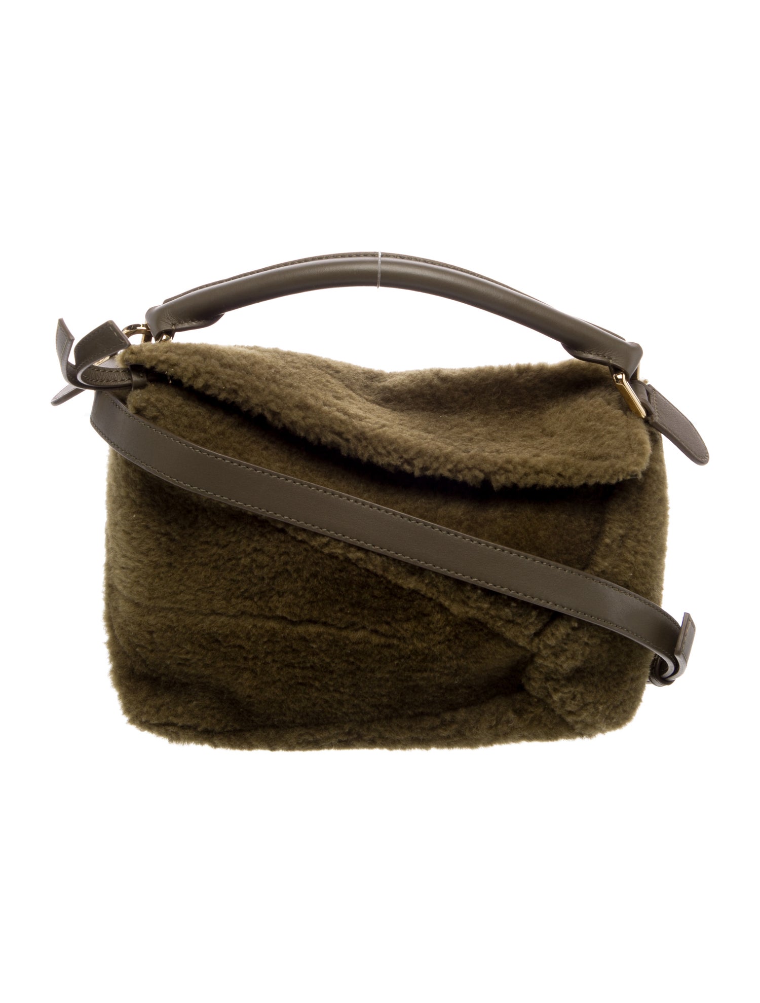 Loewe Shearling Puzzle Small 2023