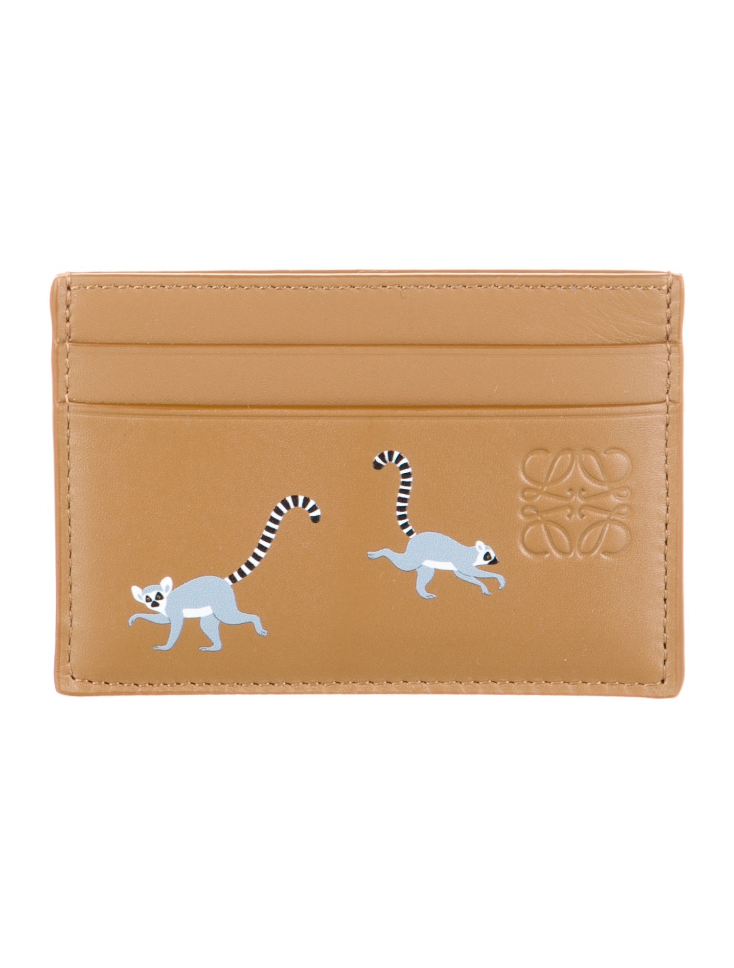 Loewe Anagram Leather Card Holder