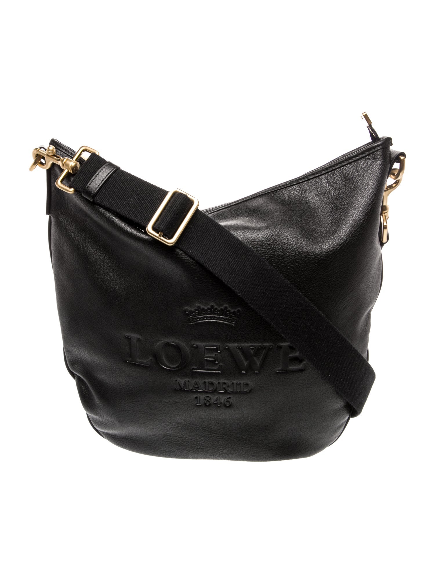 Loewe Leather Messenger Bag Vintage